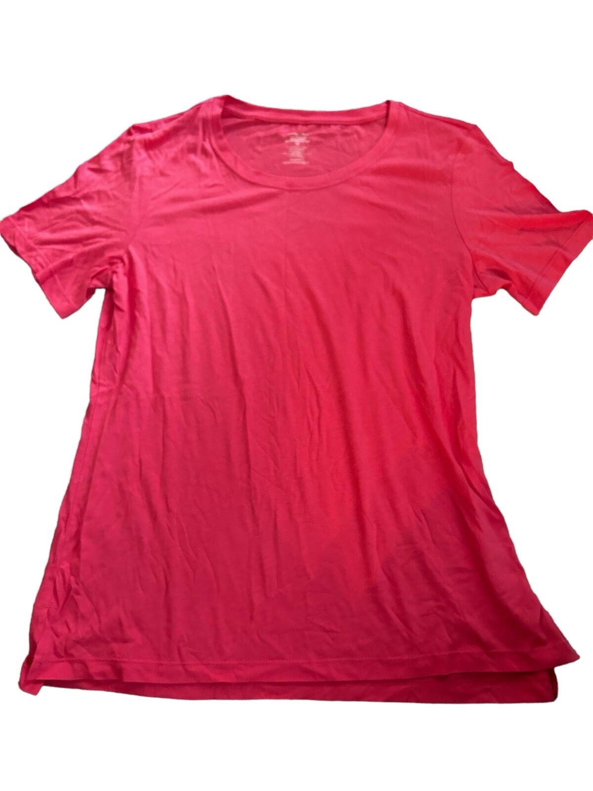 Member’s Mark Ladies Essential Short Sleeve Crewneck Tee Medium