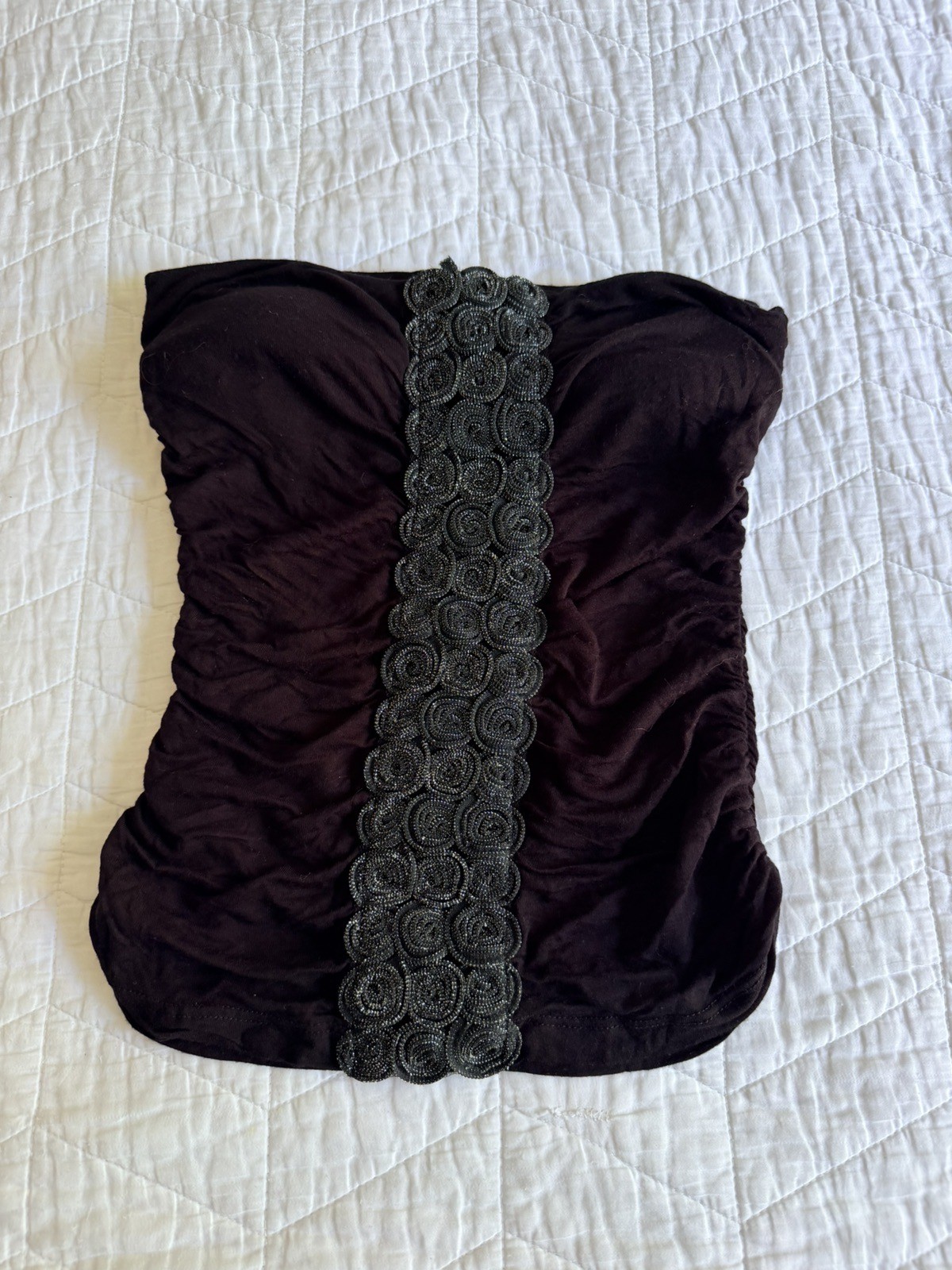 Wet Seal Tube Top Black Xs