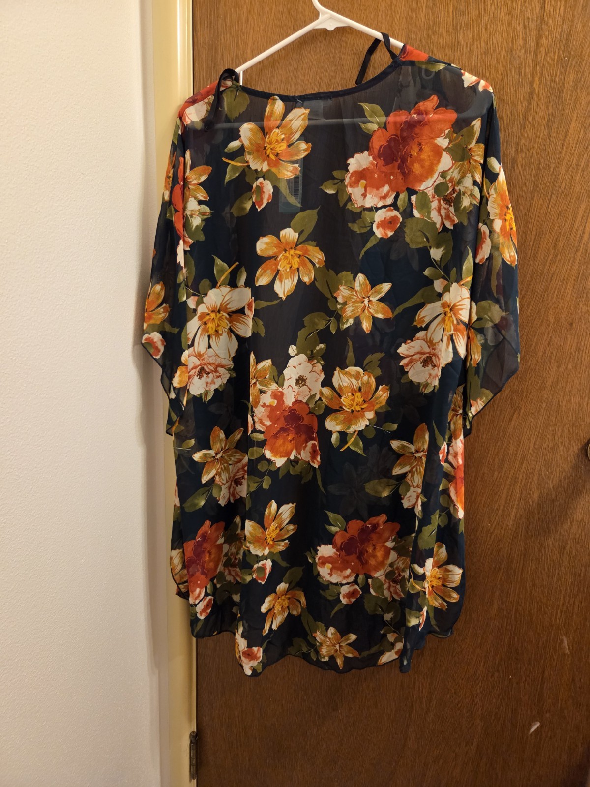 Emory Park Caley Kimono Size 1X 1XL Travel Beach Vacation Boho New Layering