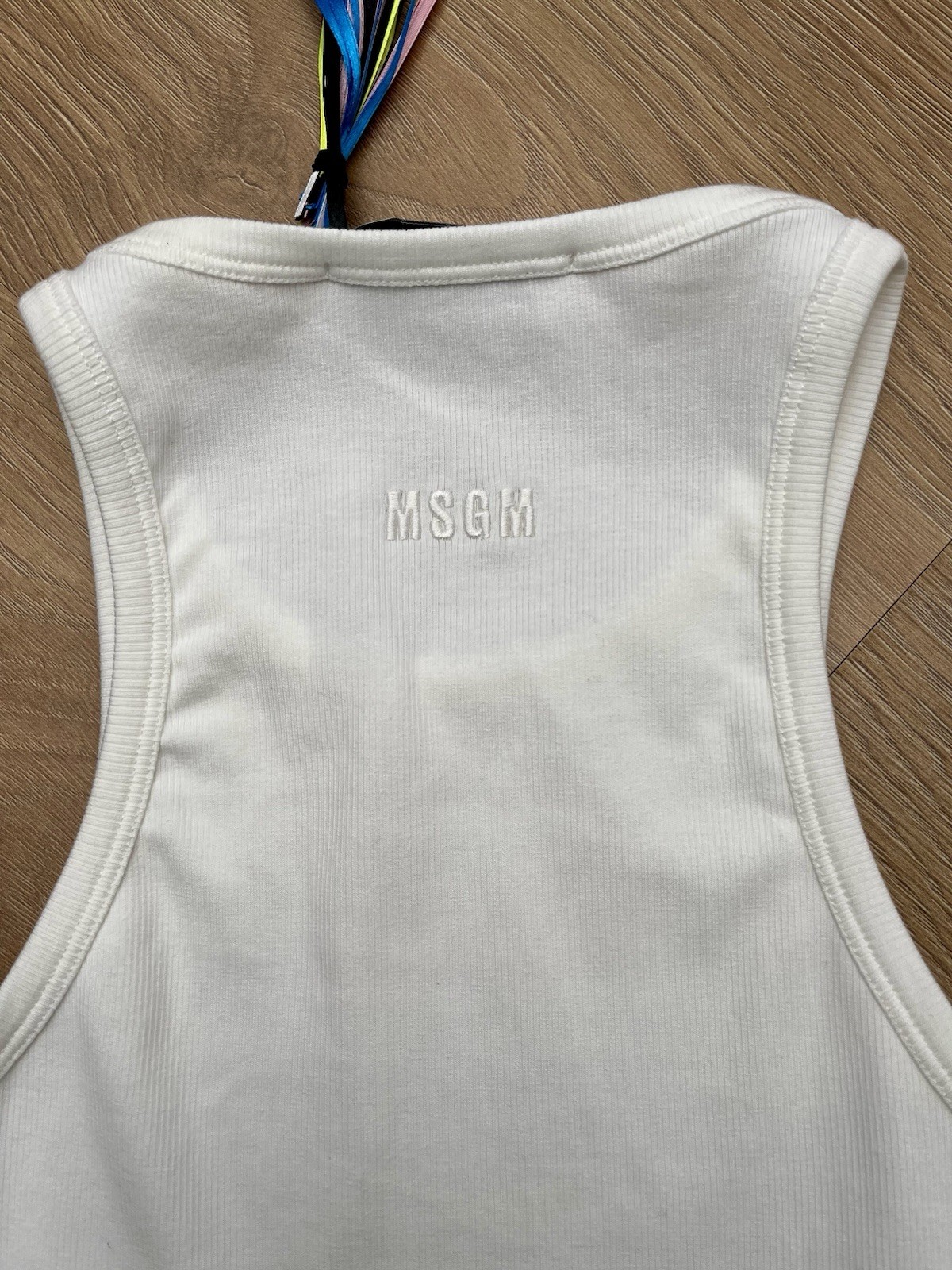 MSGM women’s Vest Top Tank Size Xs BNWT