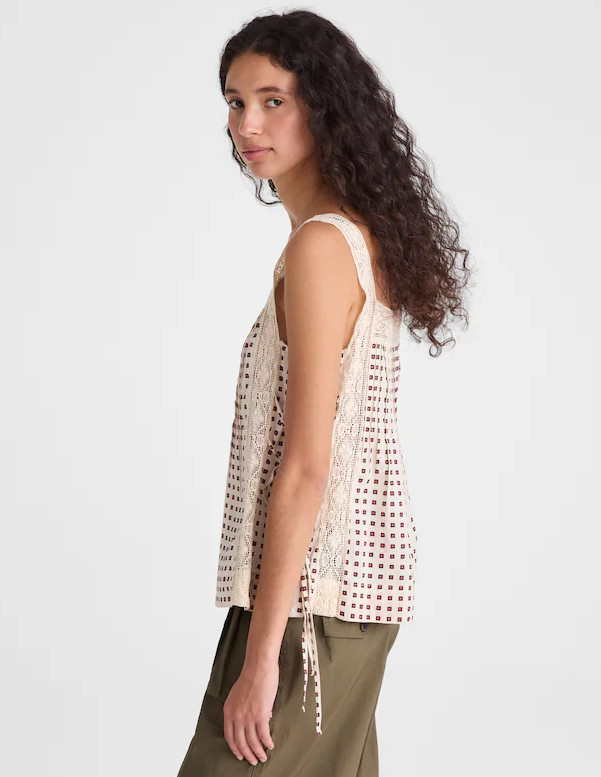 New Hot Selling Madewell The Sophie Top – vintage ivory