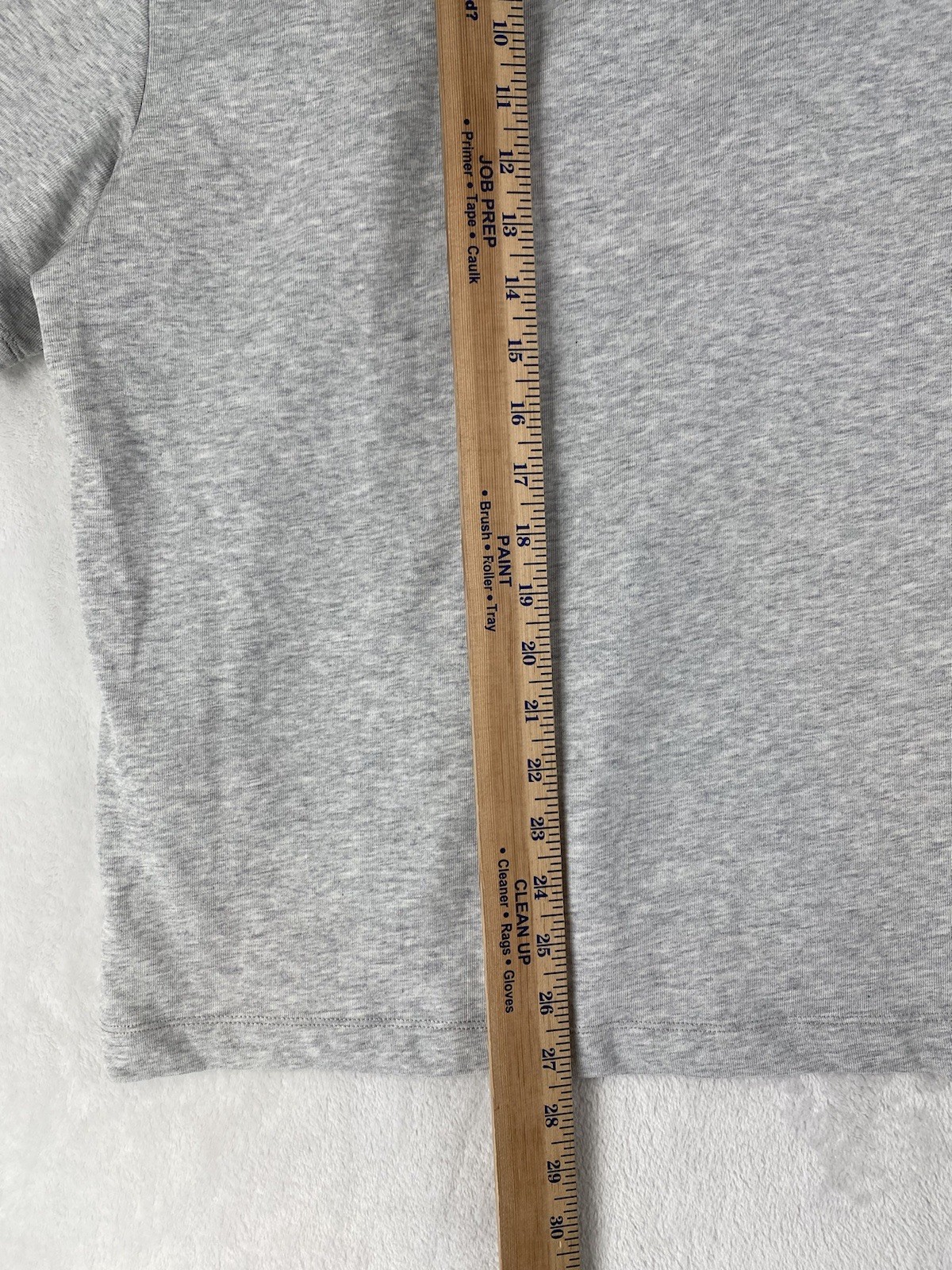Express Shirt Womens XL Gray Loose Cropped New York City Athletic Club NEW $38