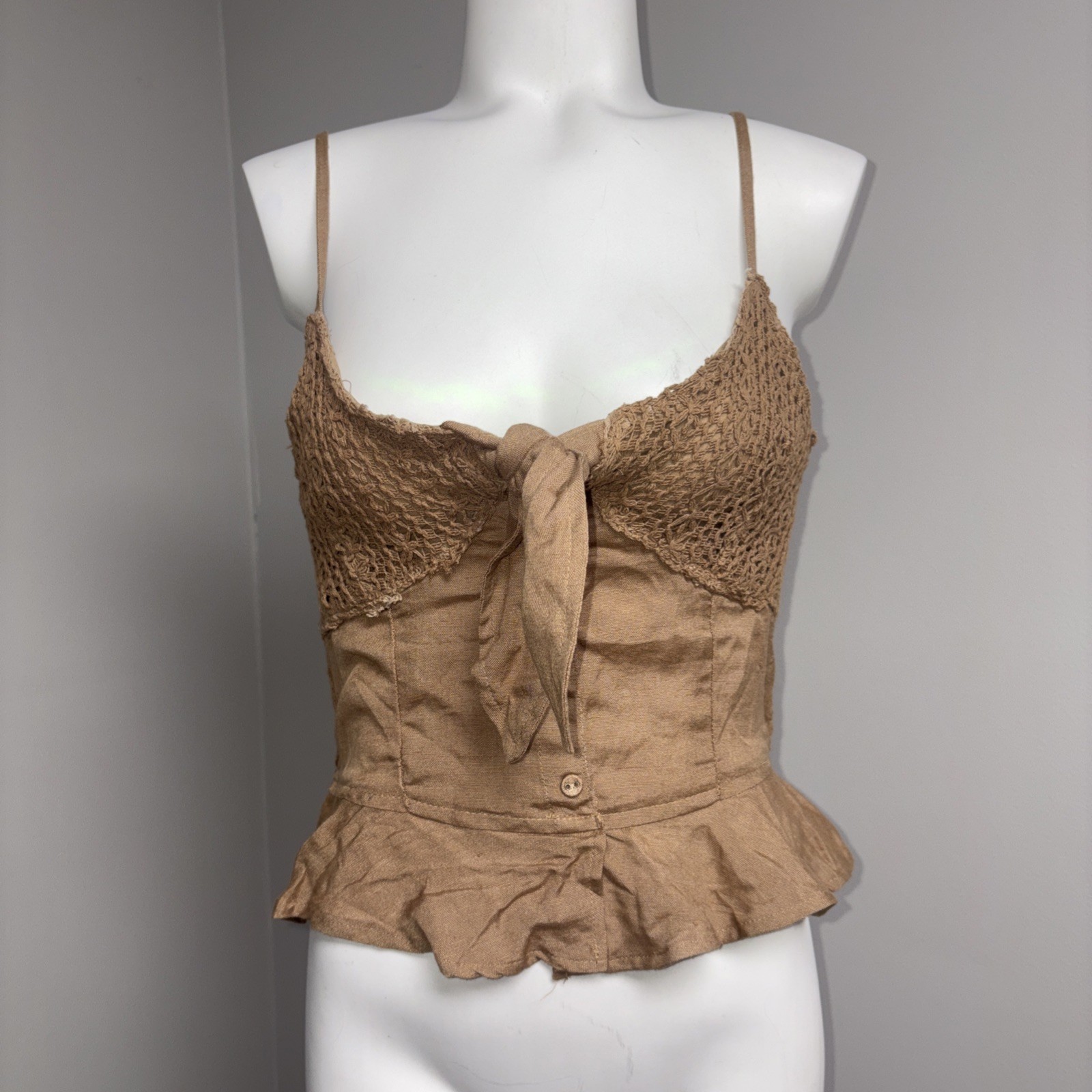 Japna Medium Crop Top Tank- New