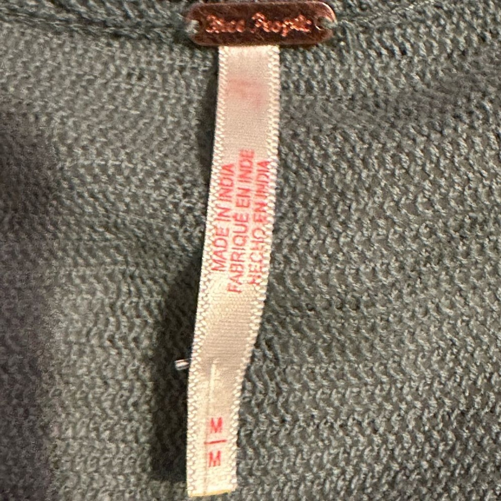 NWT Free People Through The Meadow Top in Steel Sea Combo