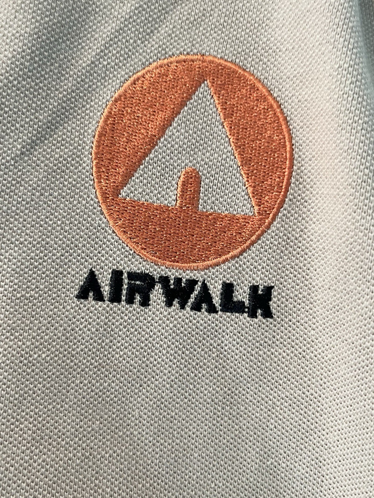NWOT Forever 21 Airwalk SMALL Women’s Cropped Polo top Khaki Embroidered Logo