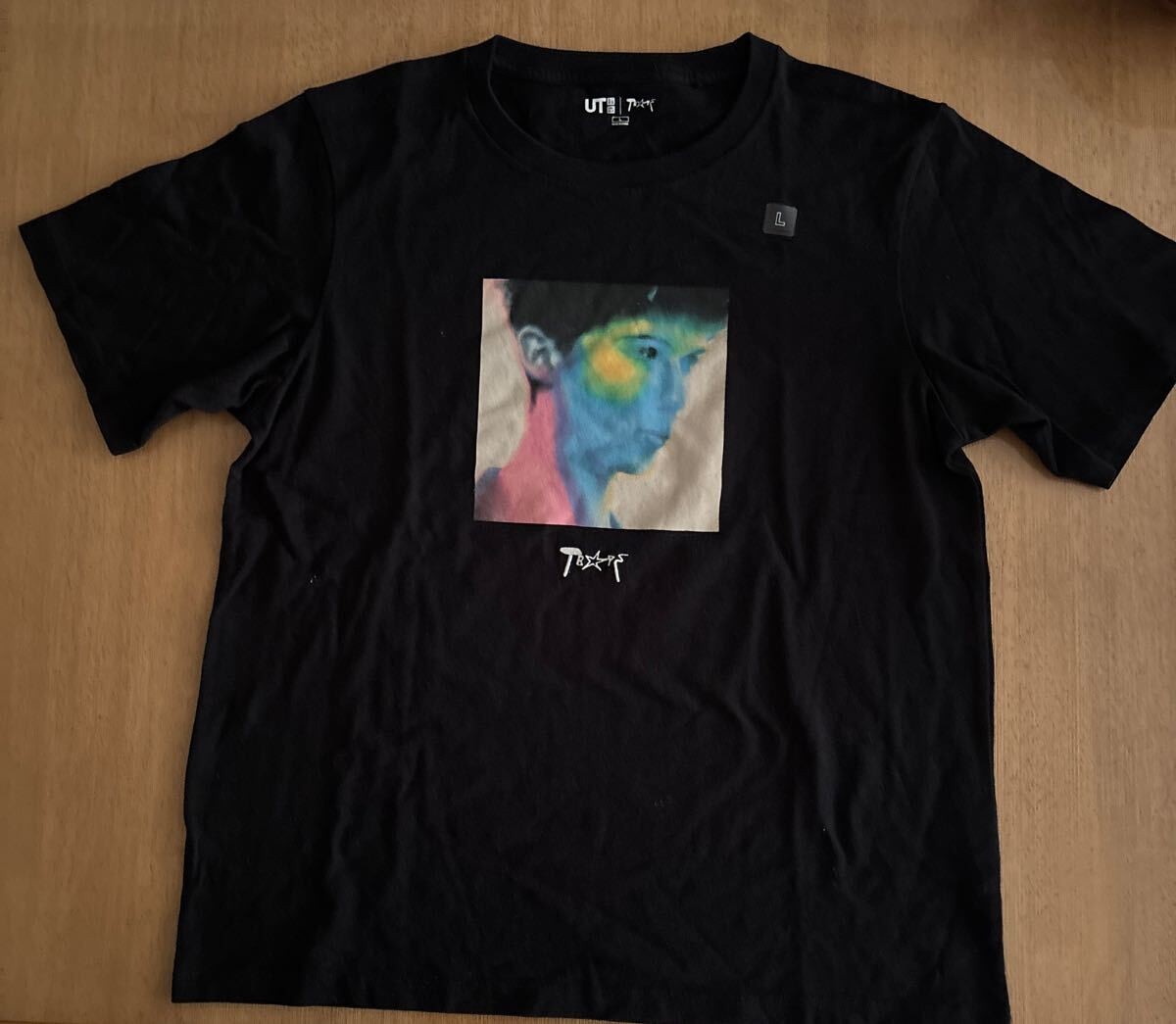 UNIQLO UT T Shirt Size L Black Art Print UNIQLO Troy Shivan