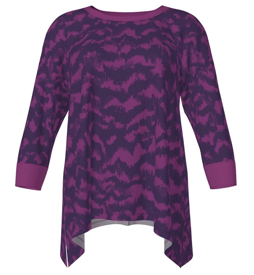 NWT LuLaRoe 3XL Cozy Collection Kate Sharkbite T – As Pictured