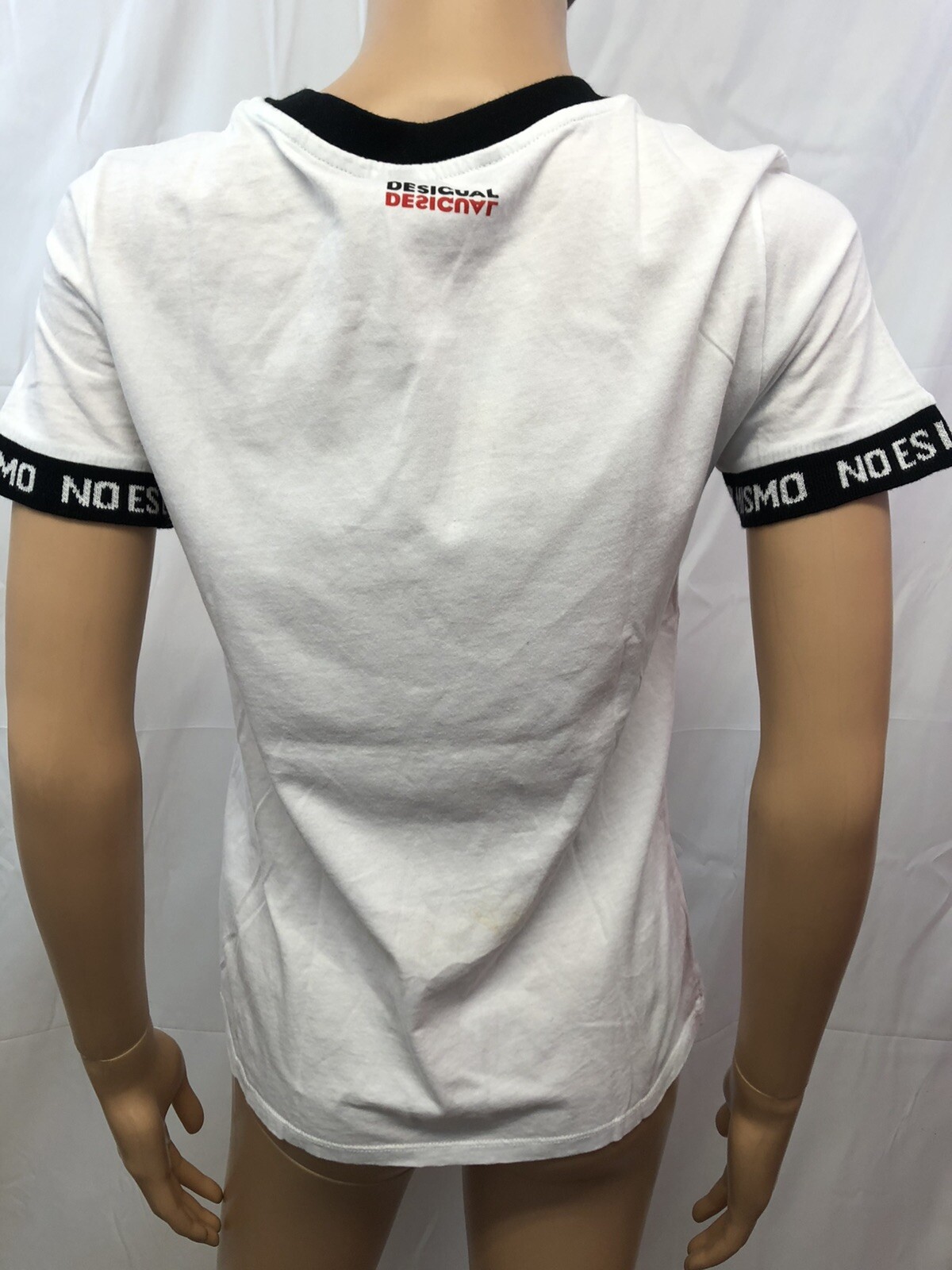 Desigual Women’s T-Shirt Available In Multiple Sizes Colors White New !!