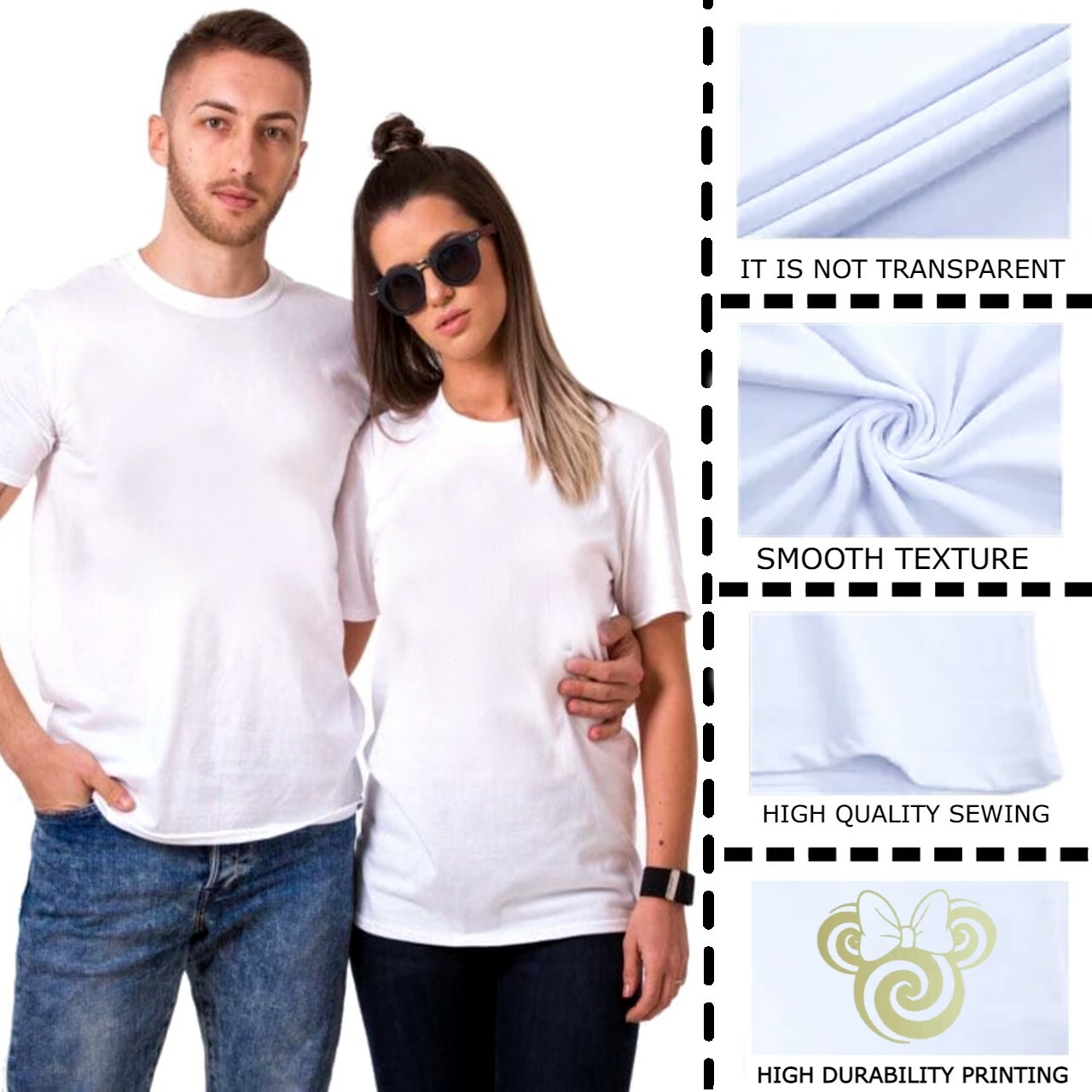 T-SHIRT WITH CUTE HEART THE T-SHIRT IS CUSTOMIZED ON REQUEST/VARIOUS COLORS 204