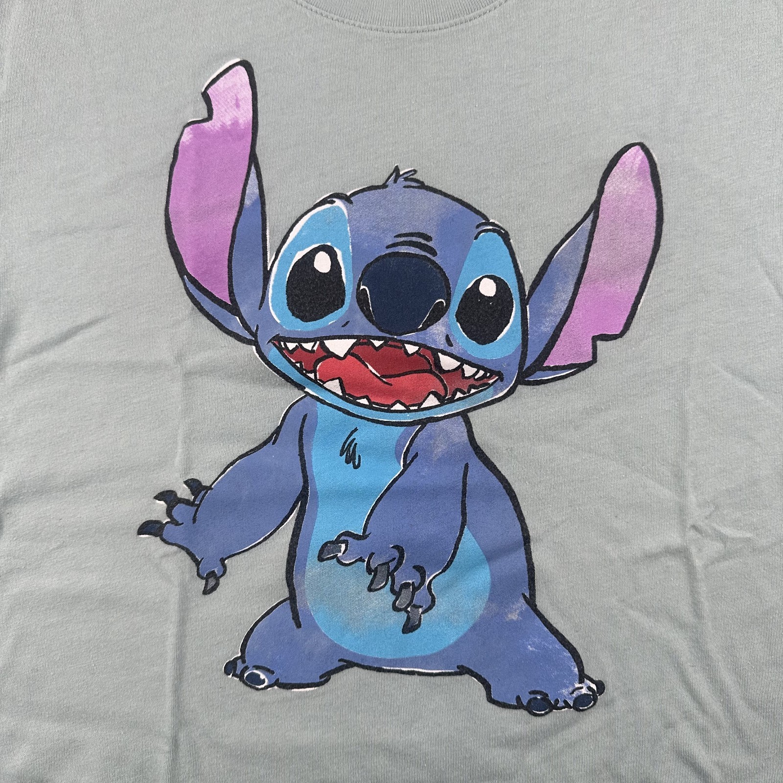 Disney’s Lilo and Stitch T-shirt Woman’s Size Large Stitch Graphic Comfy