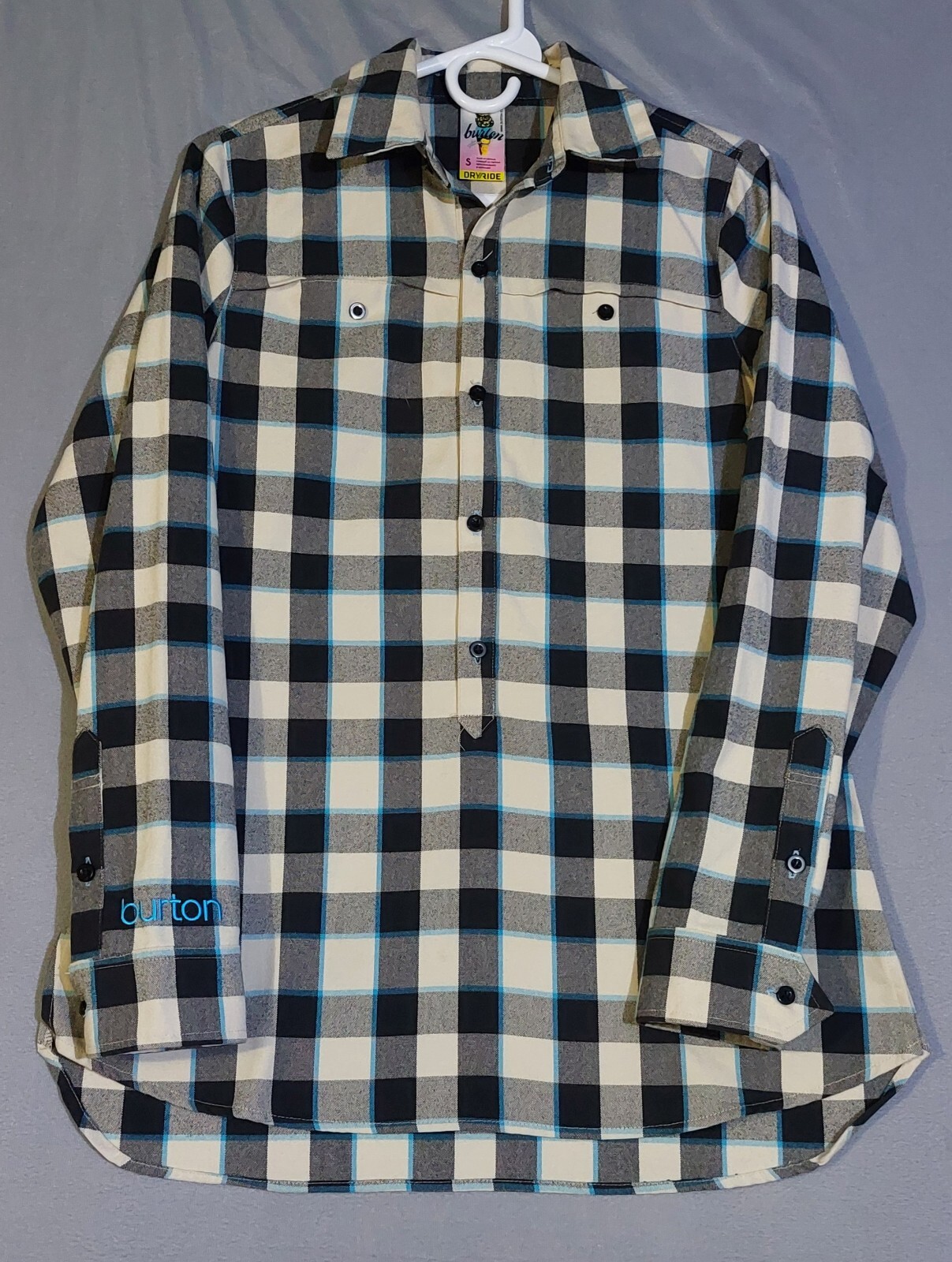 Burton Shirt DryRide Womens Small Snowboarding Ski Outdoor Sportcore Gorpcore