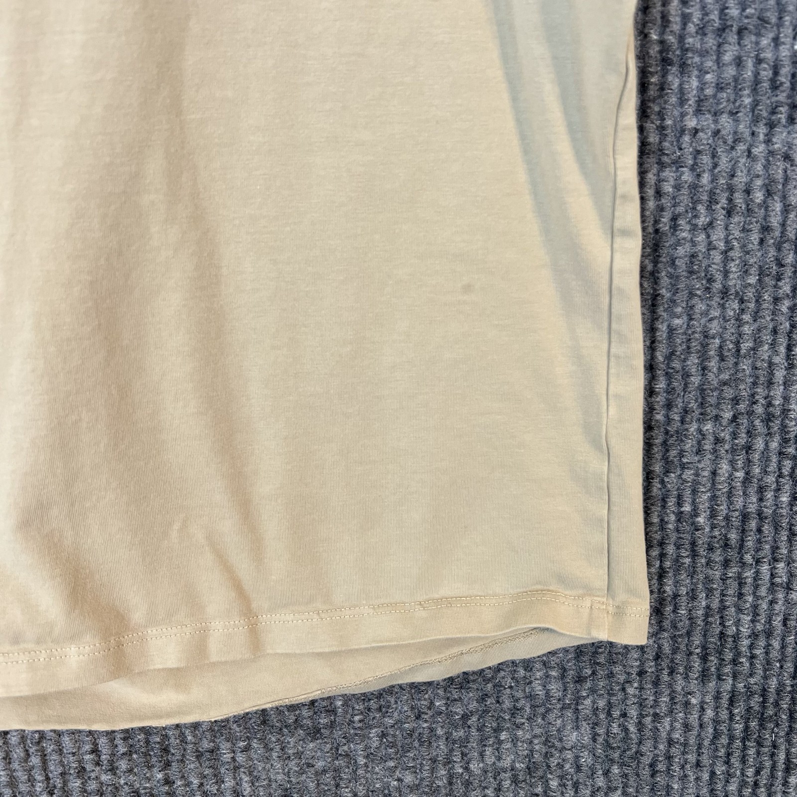 Modern Citizen Womens Kenny Blouse Size Small Beige Sleek Minimalist