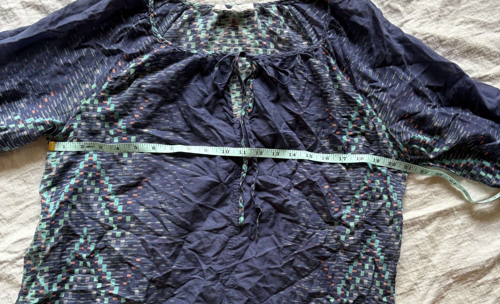 Johnny Was 3J Workshop Feather Light Cotton/Silk Tunic, Womens Size Medium