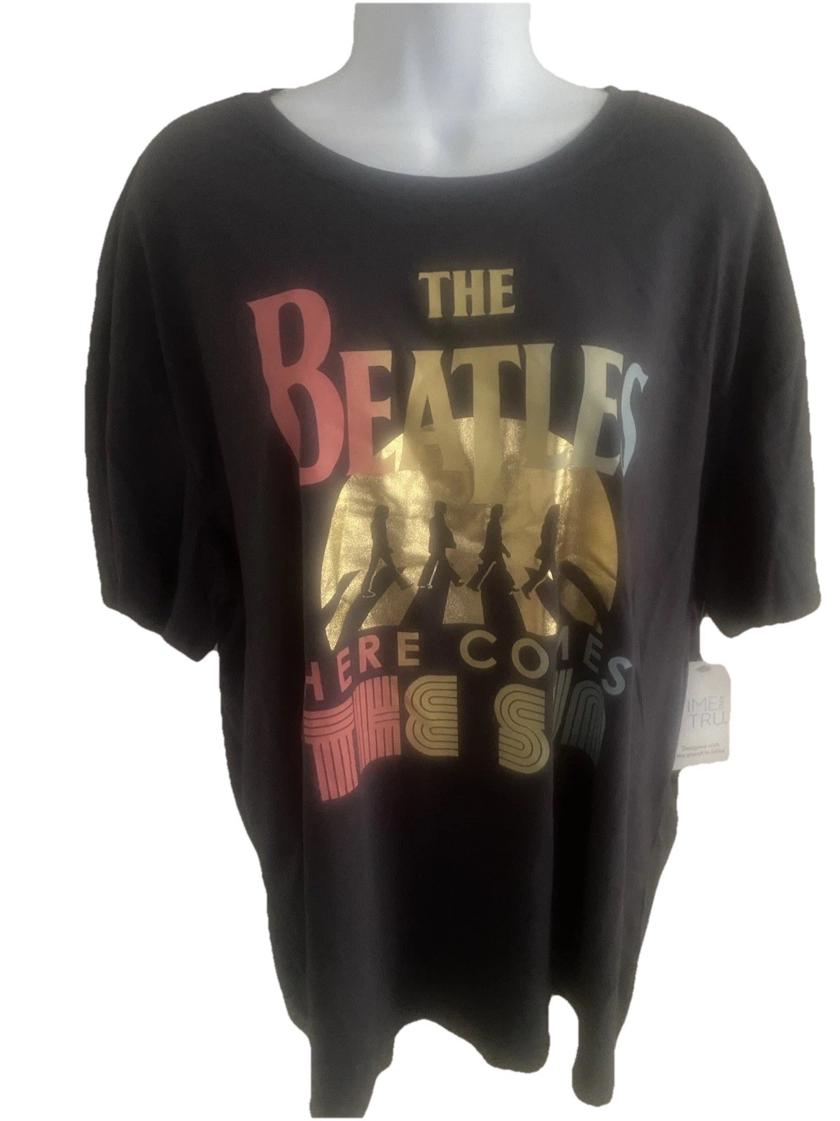 TIME & TRU BEATLES TEE (HERE COMES THE SUN) WOMENS 3XL (20) NWT FREE SHIPPING