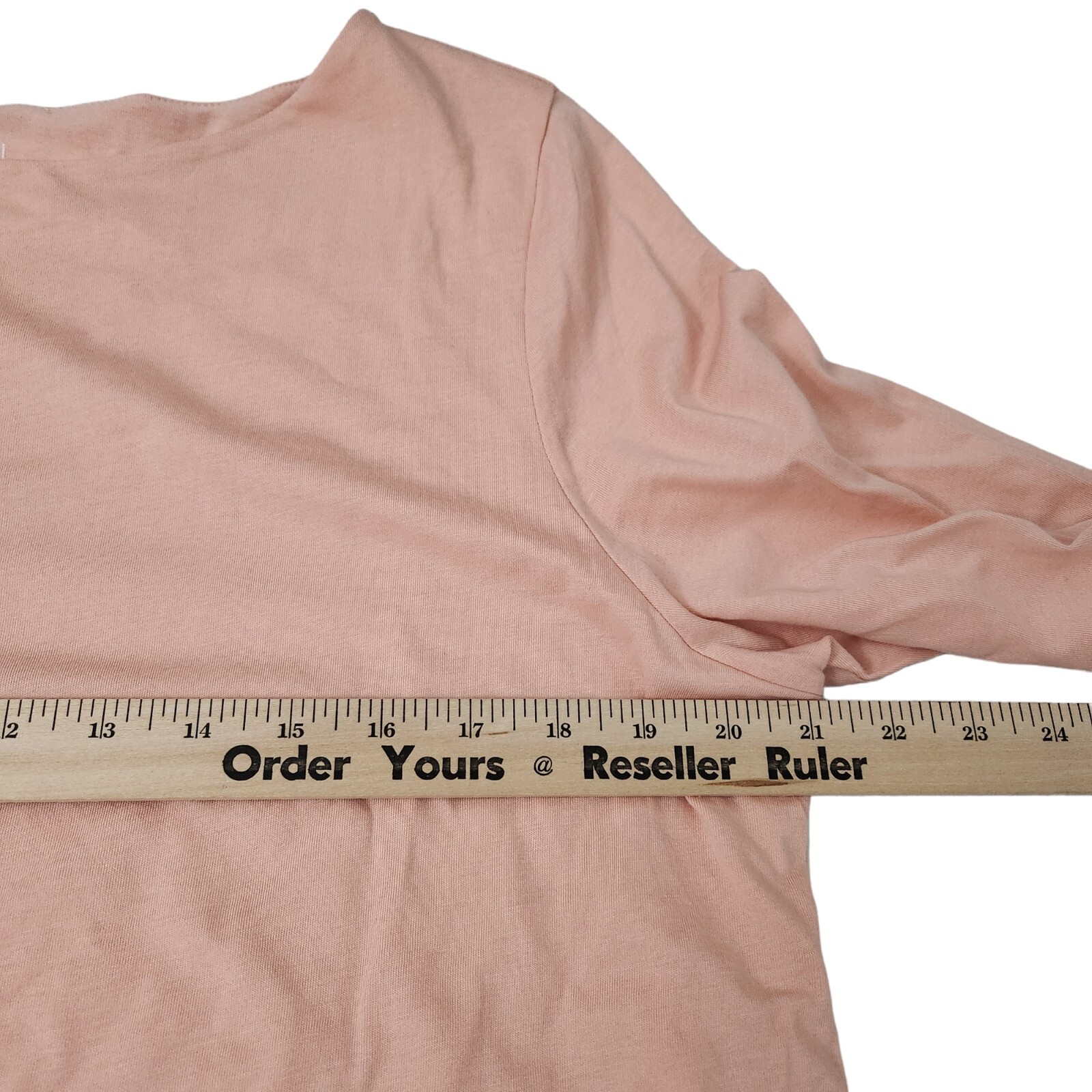J. Jill Purejill Top Large Salmon Pink Boat Neck Layered Tunic Blouse Shirt