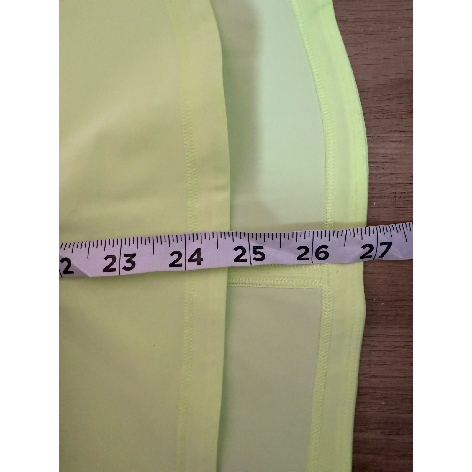 Lululemon Sculpt Tank Small Neon Green Mesh Back Athletic Workout Top