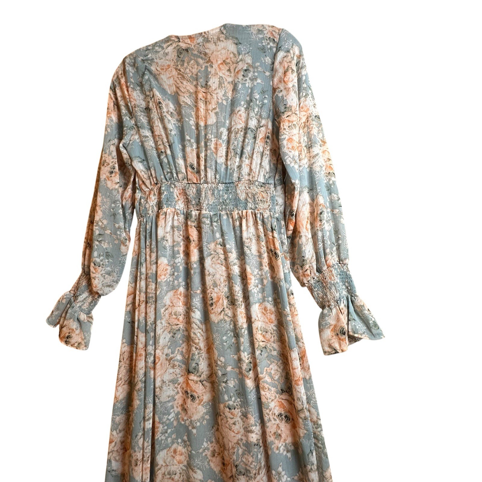 Kimono Womens One Size Floral Sz M Lightweight Boho Beach Vacation Cardigan