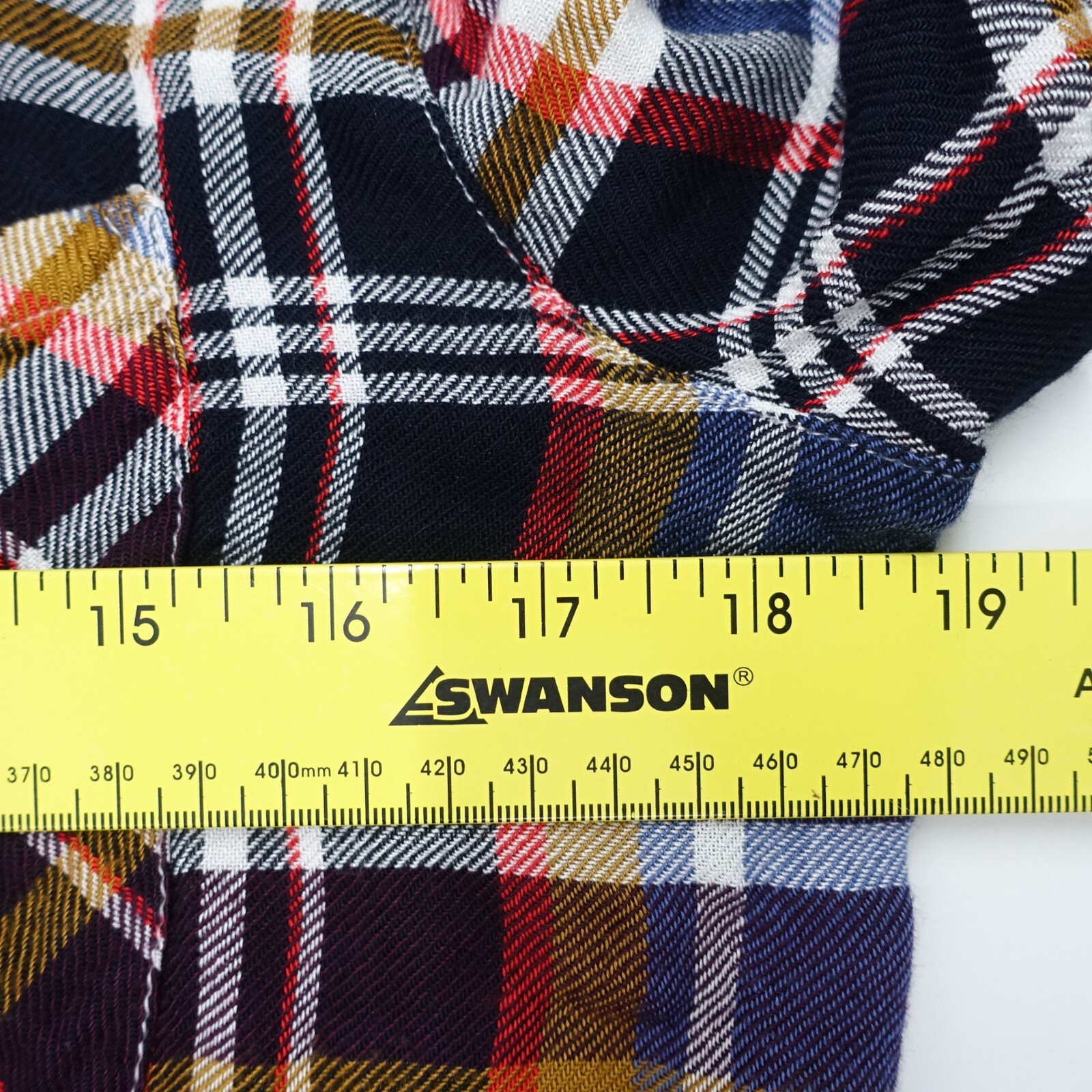Harper Shirt Women’s Small Multicolor Plaid 100% Rayon Button Up Long Sleeve