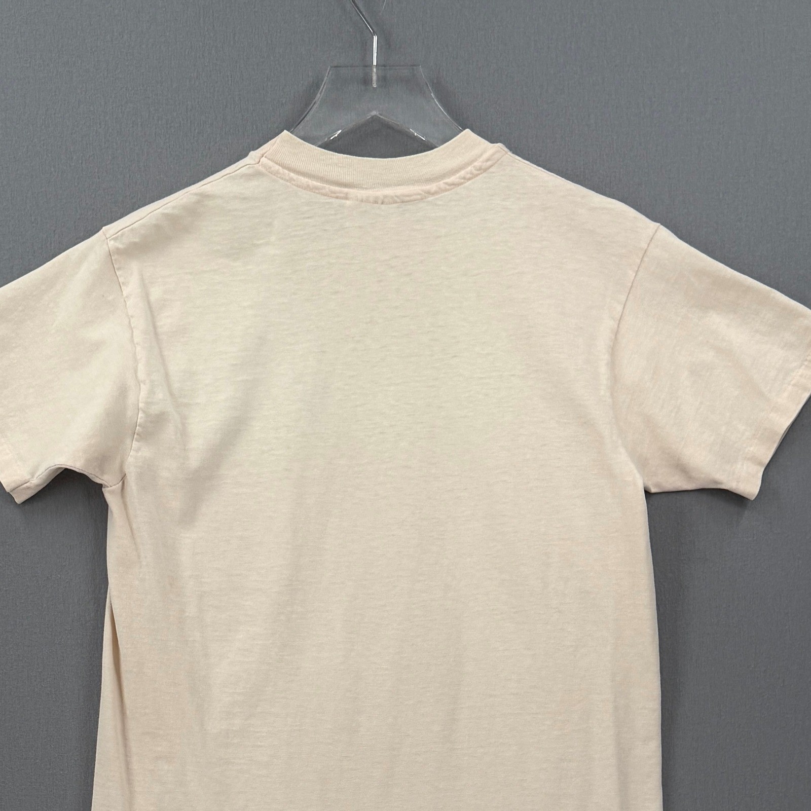Vintage Nature Conservancy Tee Medium Cream Pine Butte Swamp Preserve Crew Neck