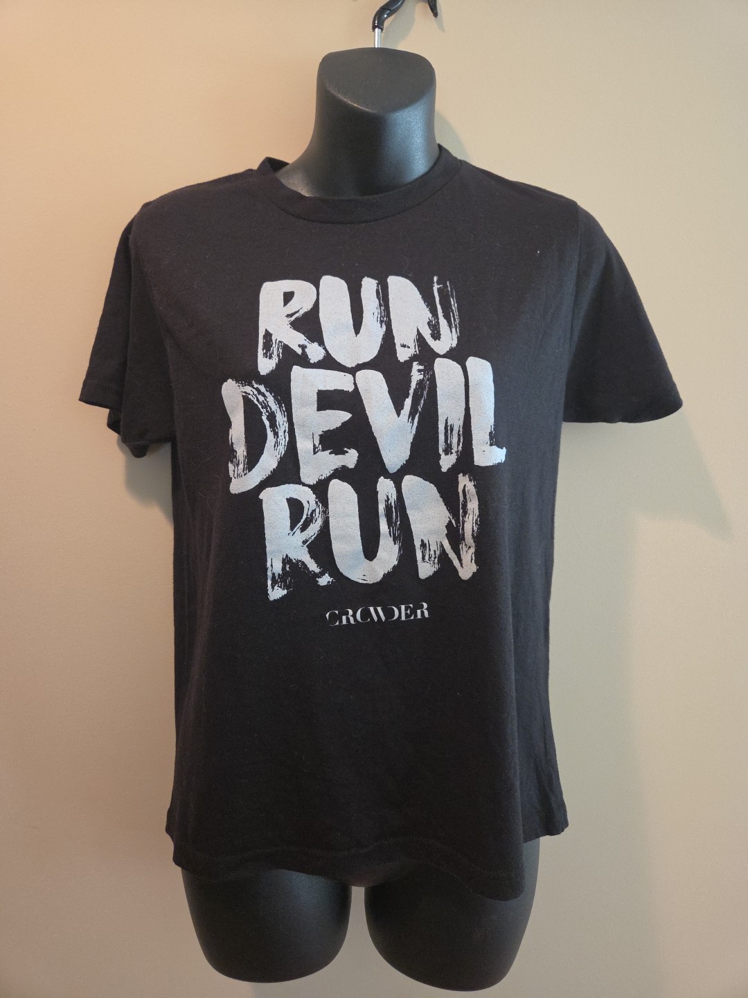 Size L T Shirt David Crowder Run Devil Run Tultex Pre Shrunk