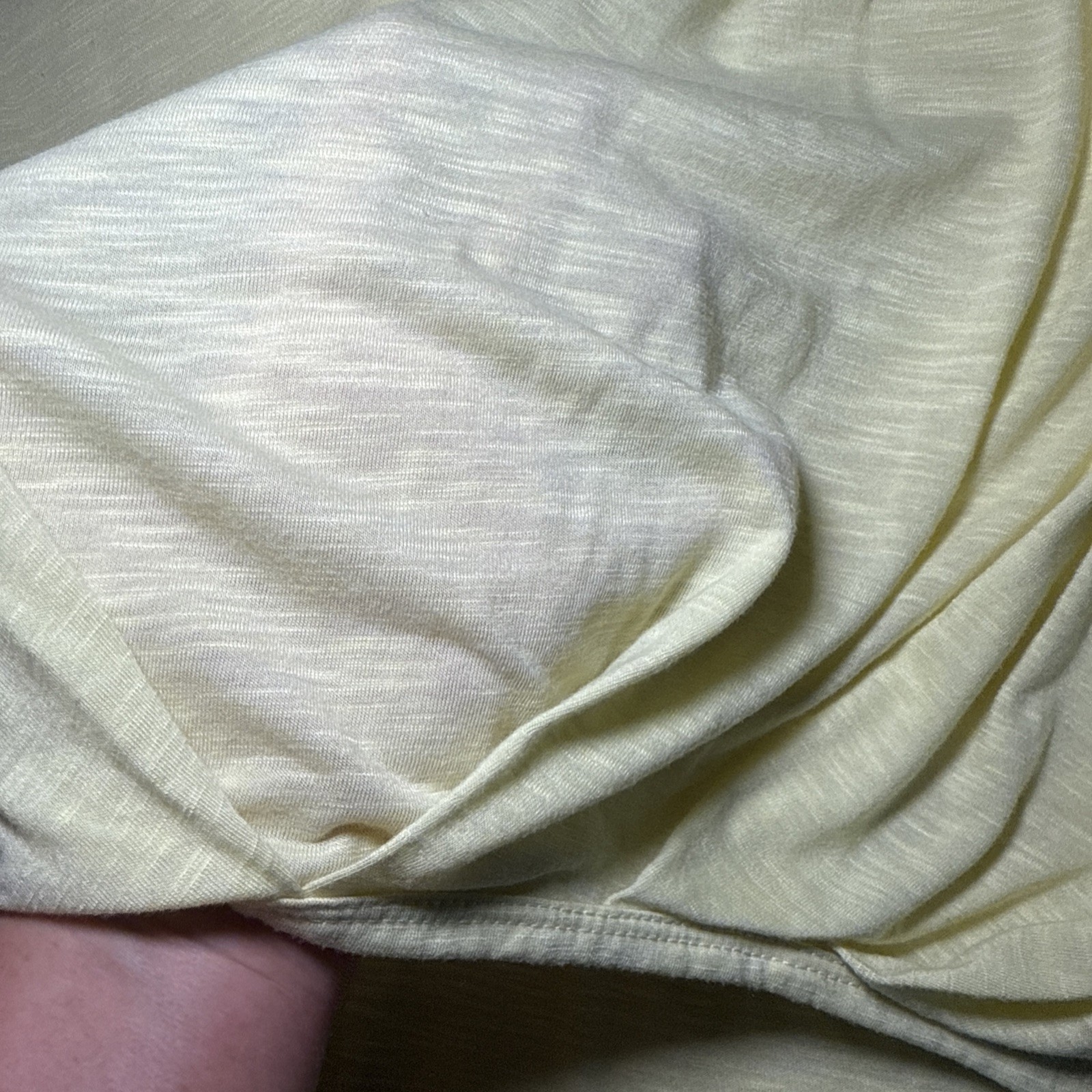 Signature Studio Woman’s Light Yellow Tank Top Size Medium