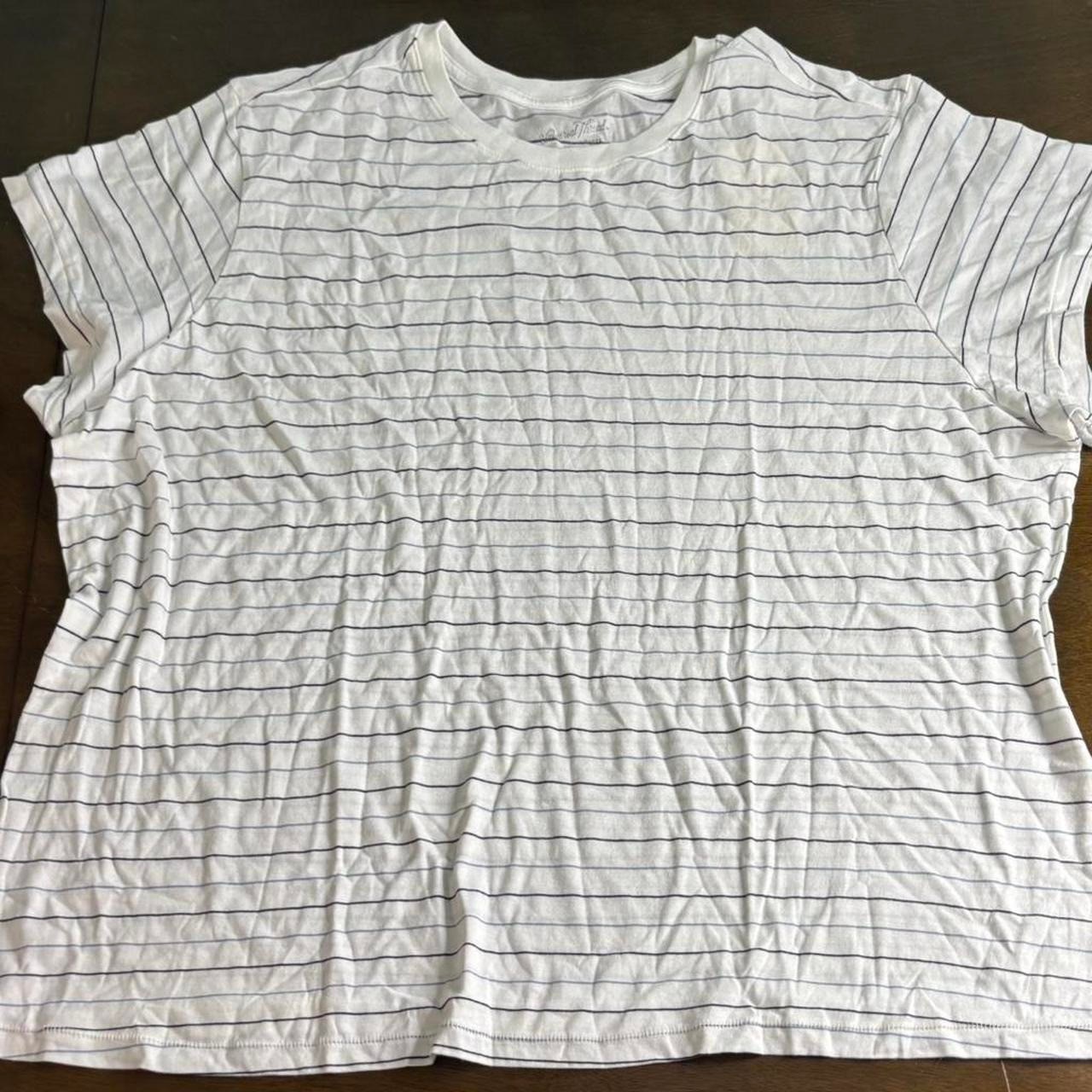 Plus Women 3X Tshirt Universal Thread White Tee Comfort Summer Top NWT