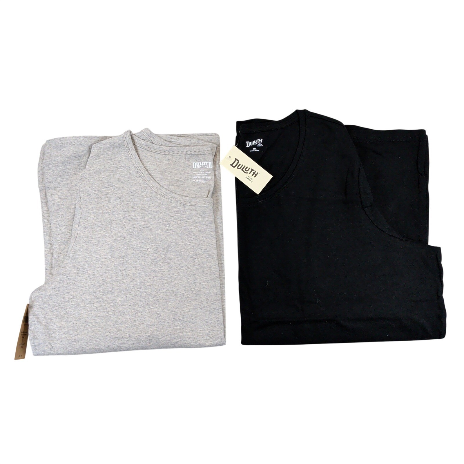 Duluth Trading Co Womens XXL Long Sleeve T-Shirt Lot 2 No-Yank Longtail Bundle