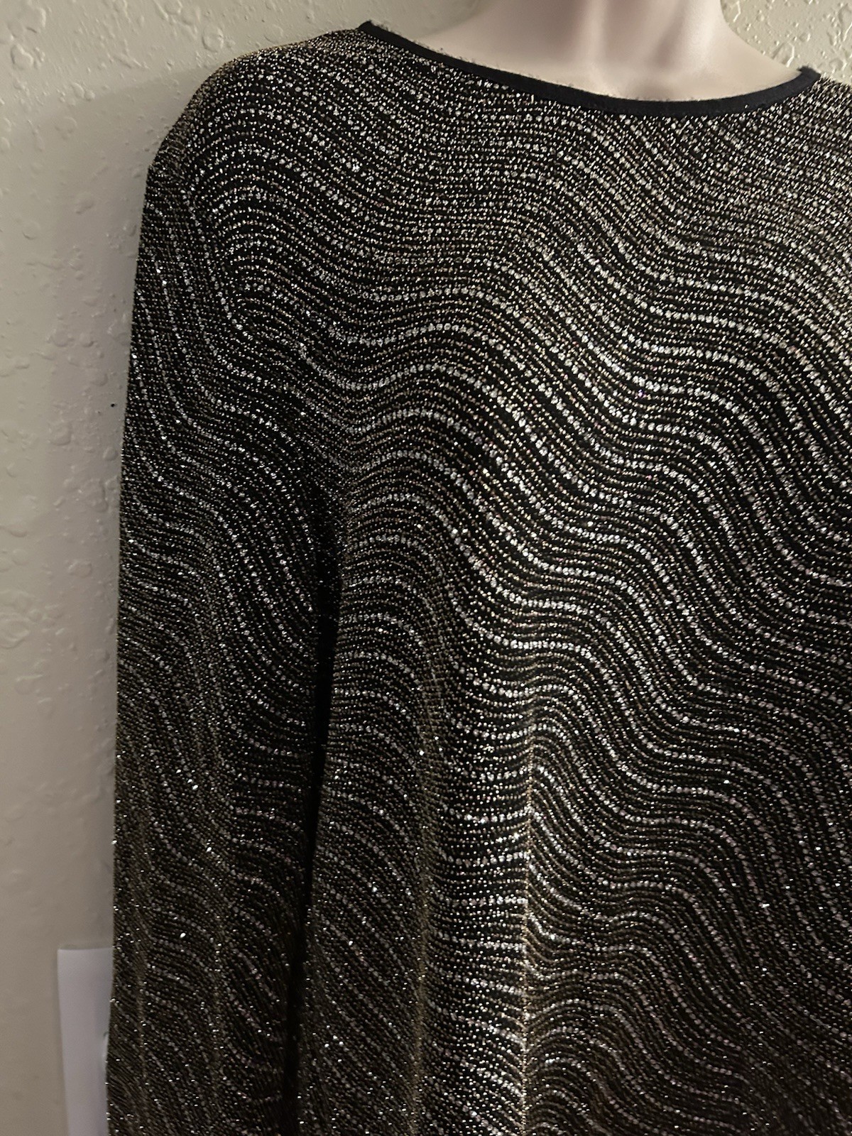 New Medium Graff Sassy Bedazzled Top #1535*9