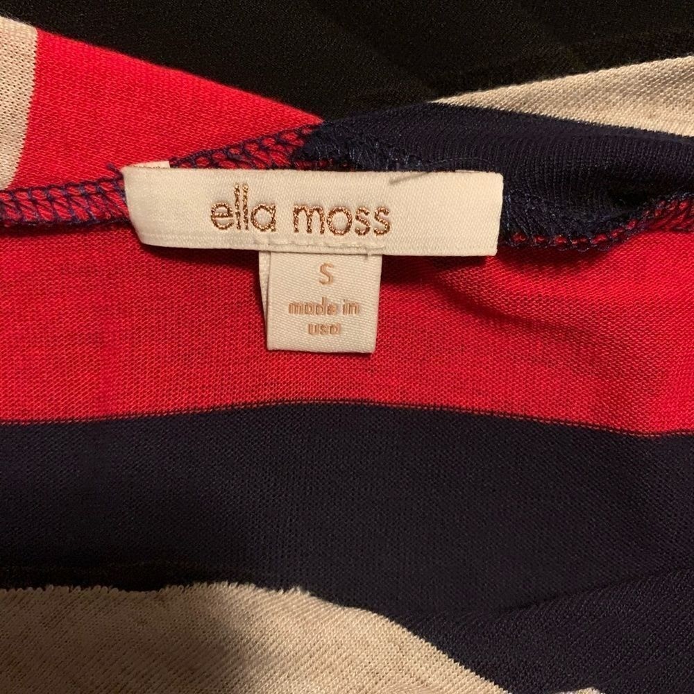 NWT! Anthropologie Ella Moss multi coloured tank top