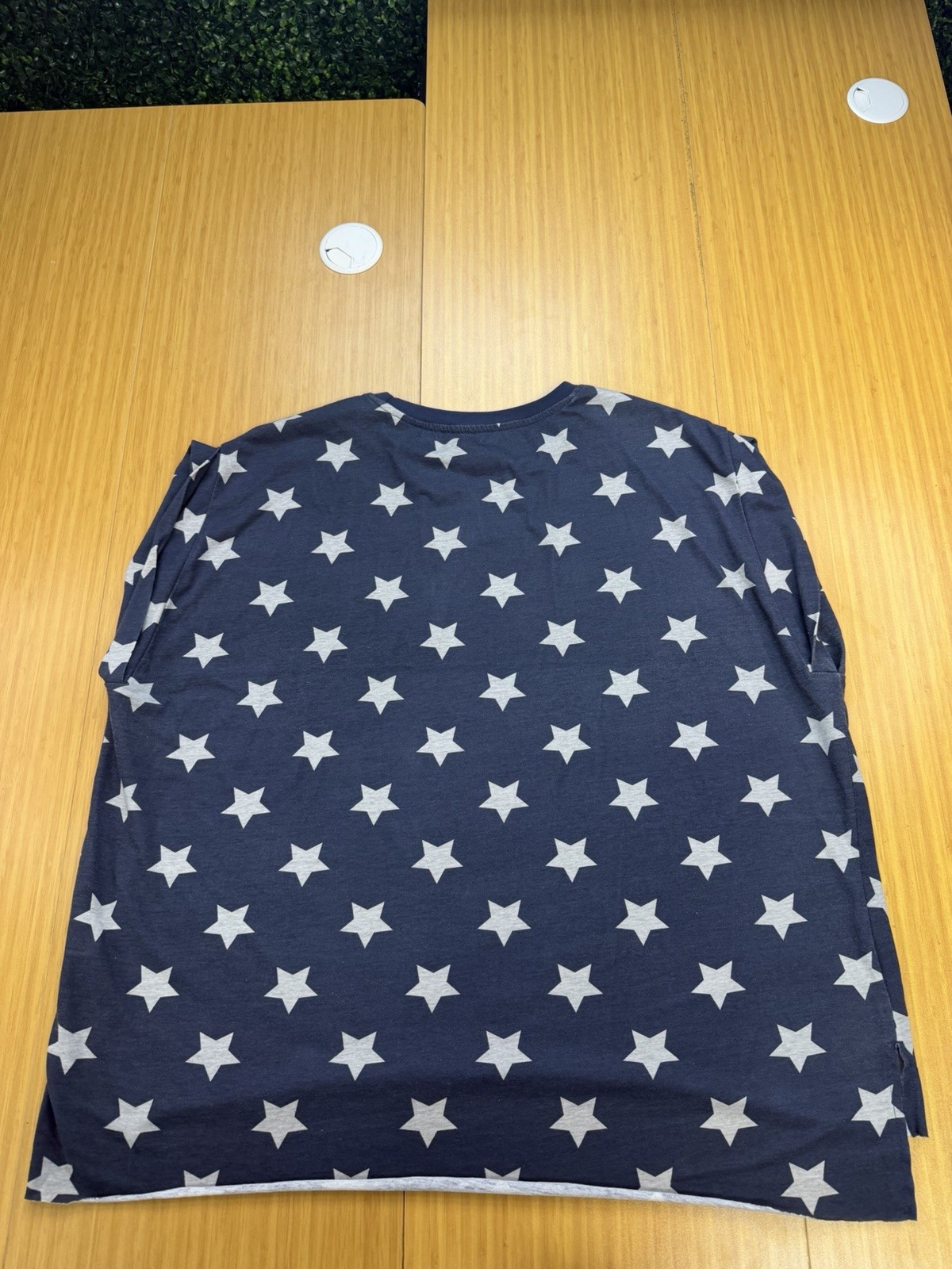 American Pride 3XL Patriotic Stars & Stripes Pocket Top USA Flag Blue Casual Tee