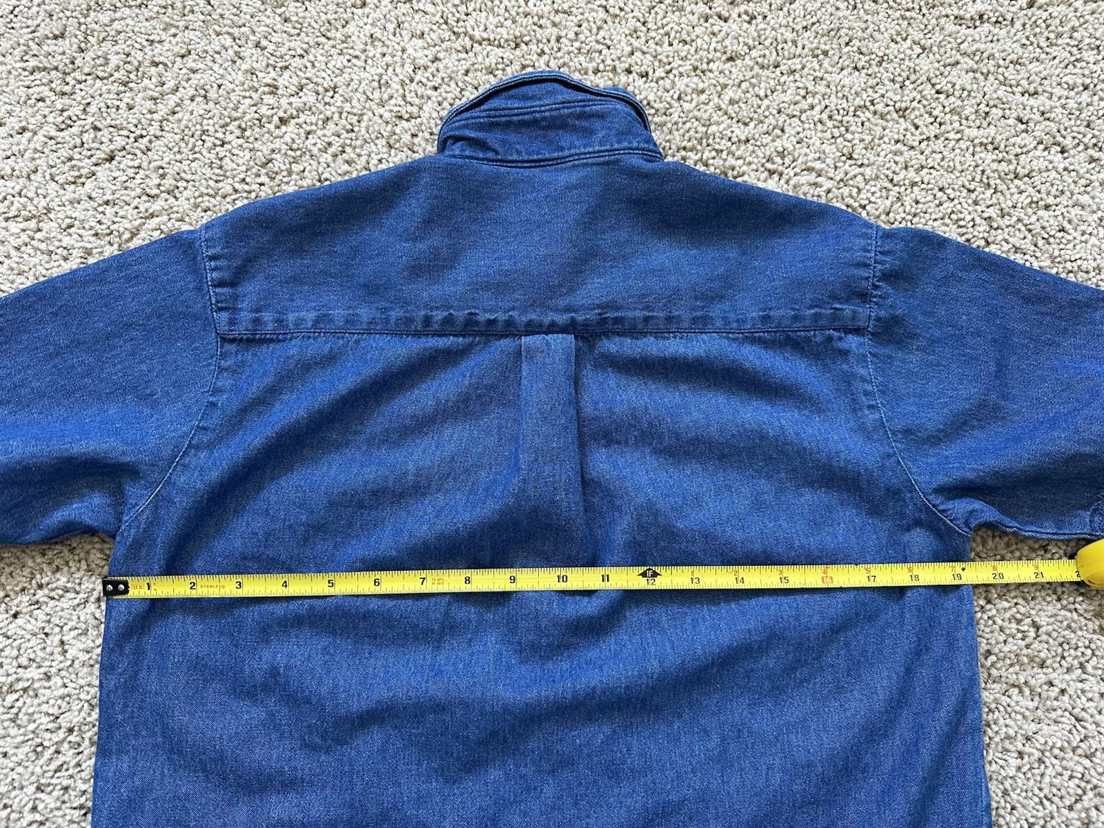 Hilton Corporate Casuals Panda Express Gourmet Denim Shirt In Adult Size XS