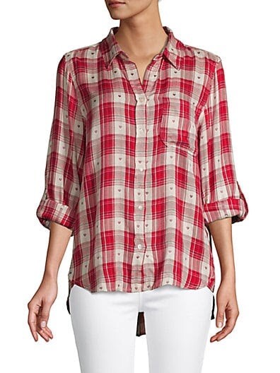 Jak & Rae Printed Cotton-Blend Shirt