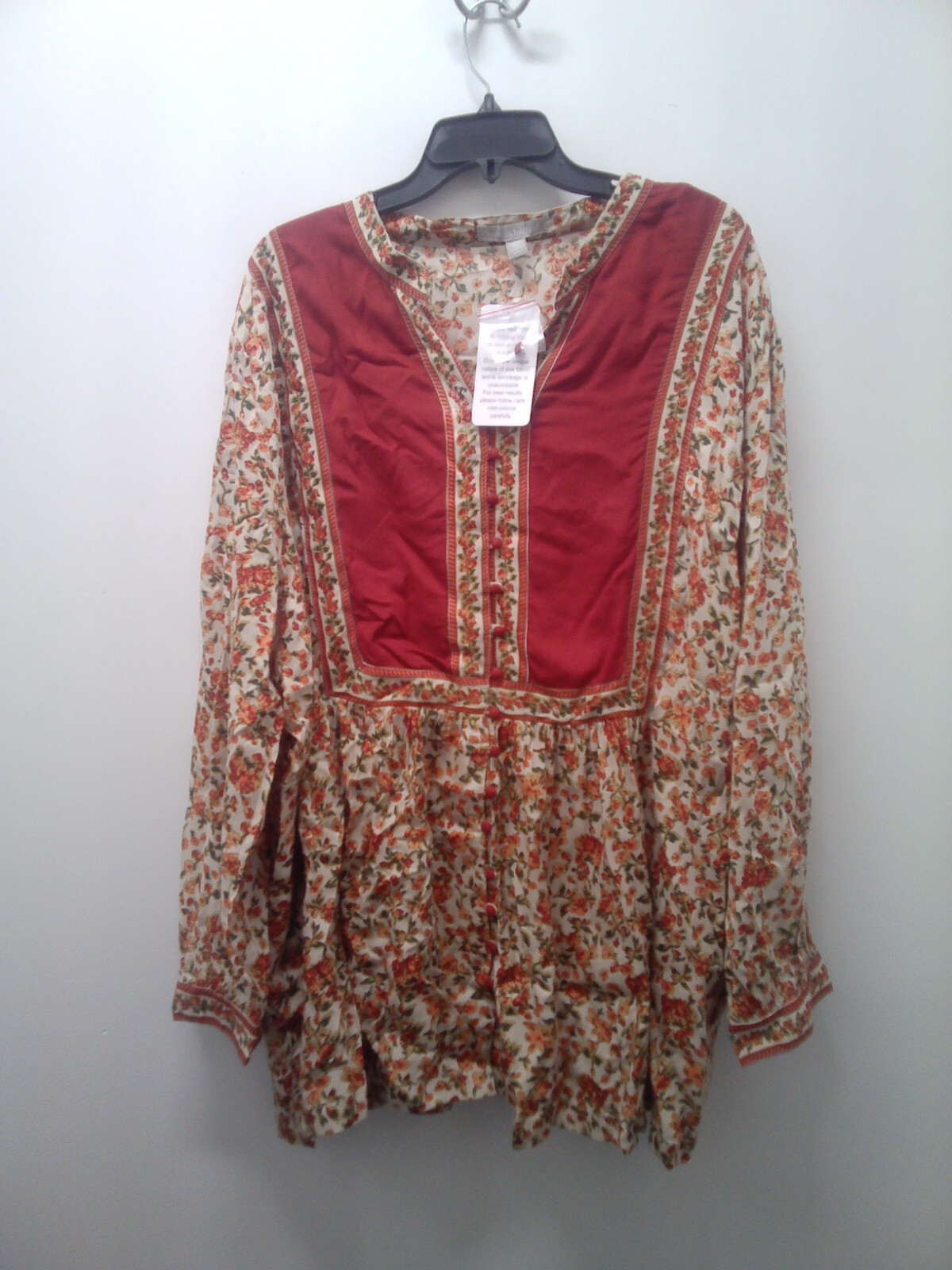 WOMAN WITHIN TUNIC, SIZE 26/28, (ID#187-494)