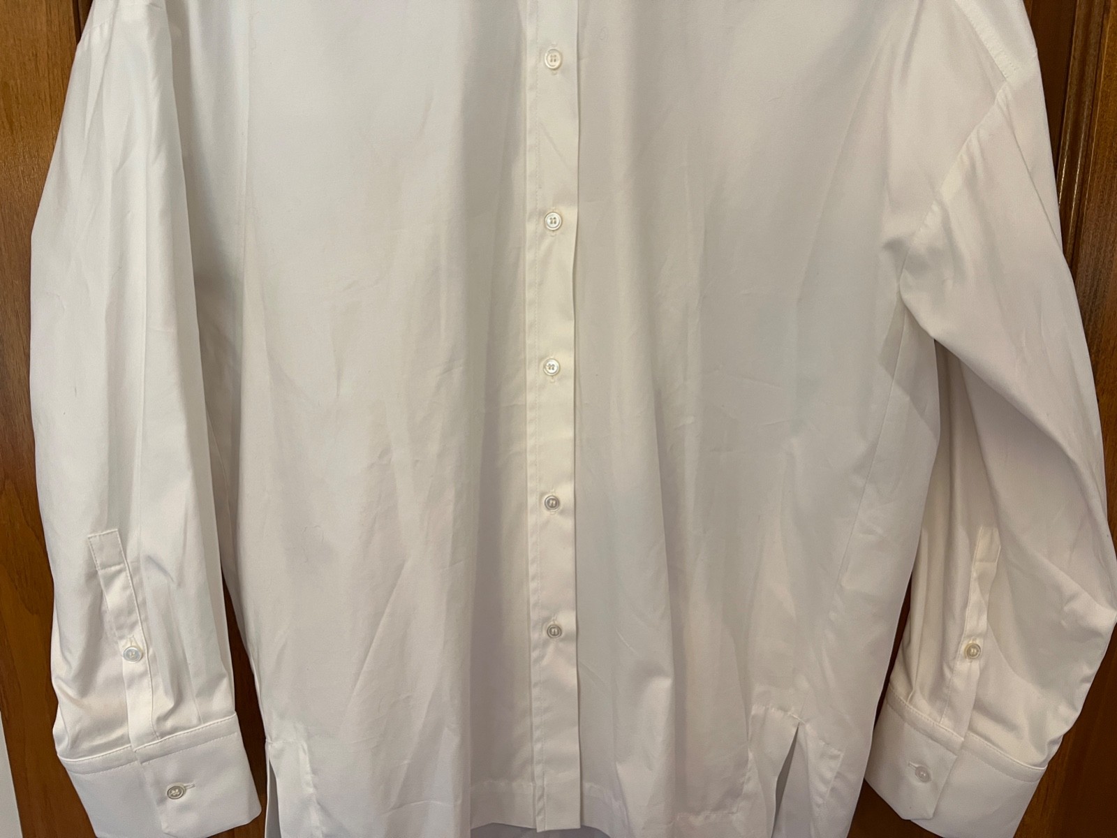 Max Mara Leisure White Cotton Lyocell Rispoli Button Down Shirt EUC 6