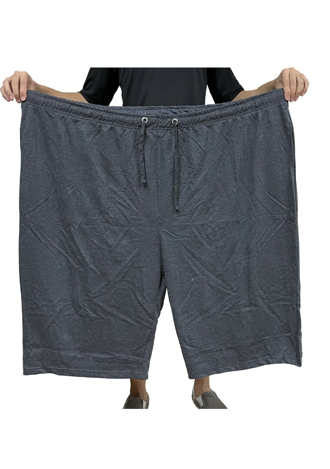 BIG MENS FRENCH TERRY COTTON SHORT WITH POCKET~~~ PLUS SIZE (FREE SHIPPING)