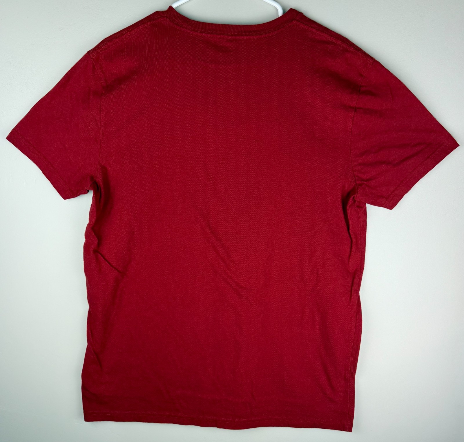 WRANGLER Spirit of the West Cowboy Graphic T-Shirt Red Western Americana Medium