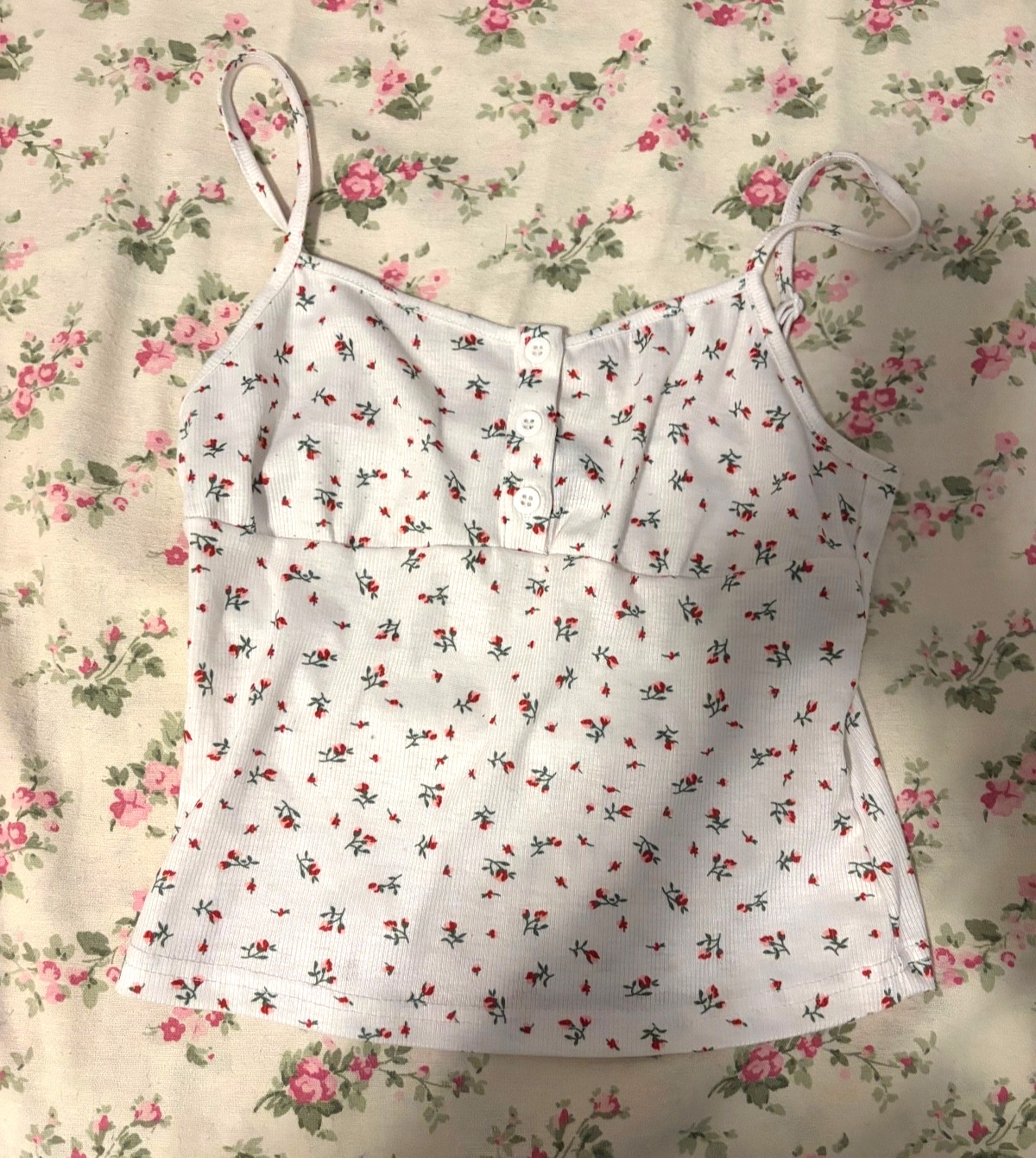 4 Pack Women’s XS Pink White Tank Tops Bundle Lot Y2K Summer Casual Tops