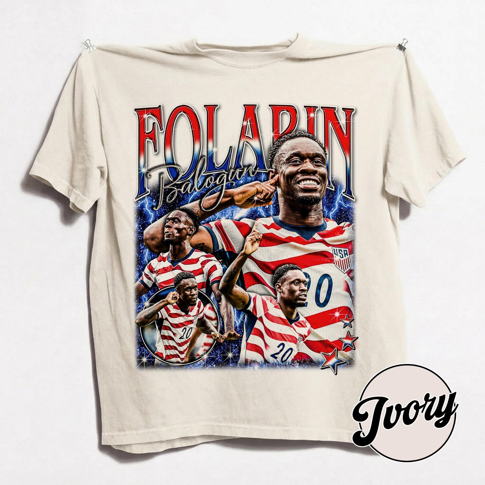 Folarin Balogun Bootleg Rap Style Vintage Comfort Colors Shirt