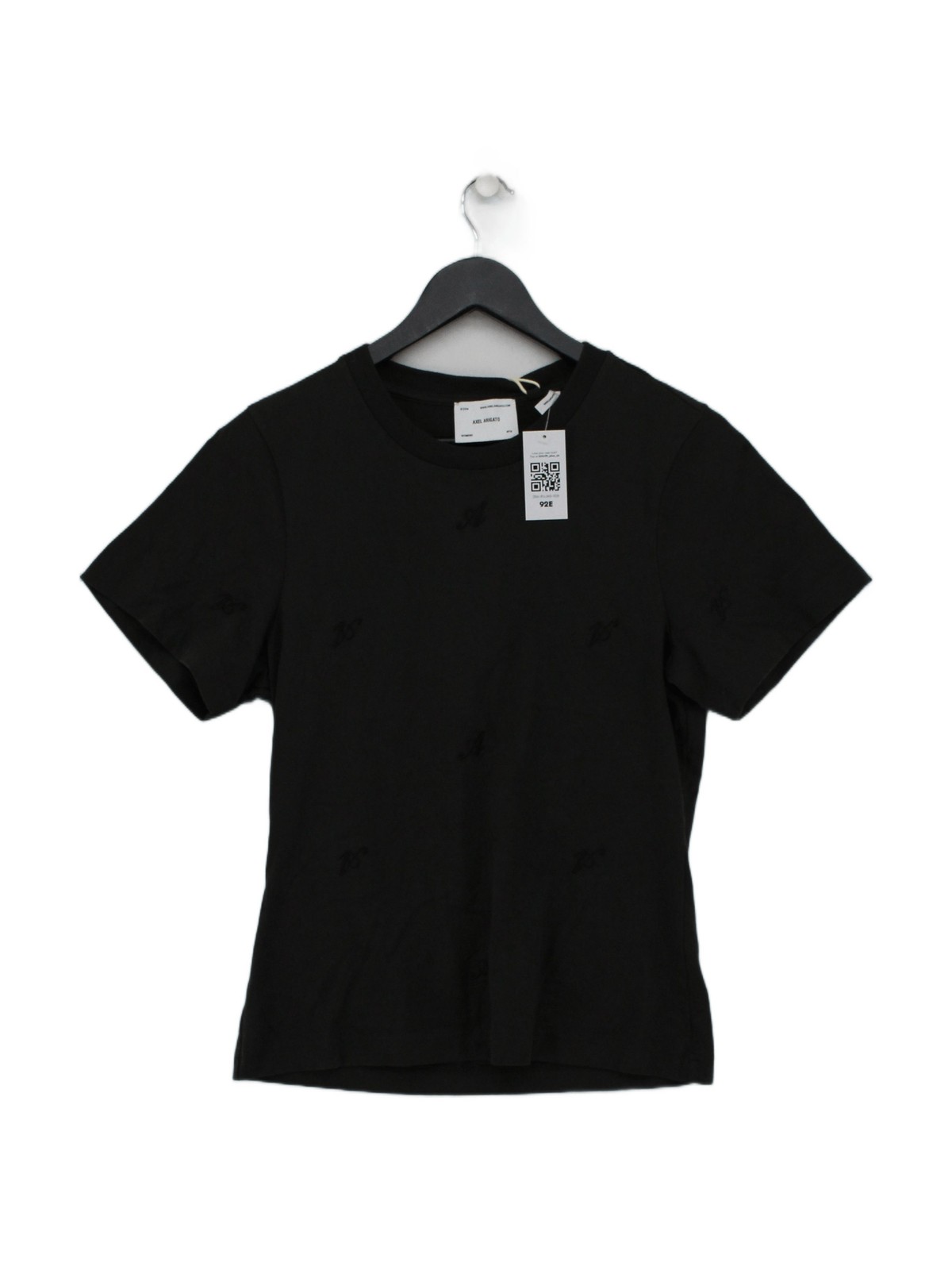 Axel Arigato Women’s T-Shirt L Black 100% Cotton Basic New with tags