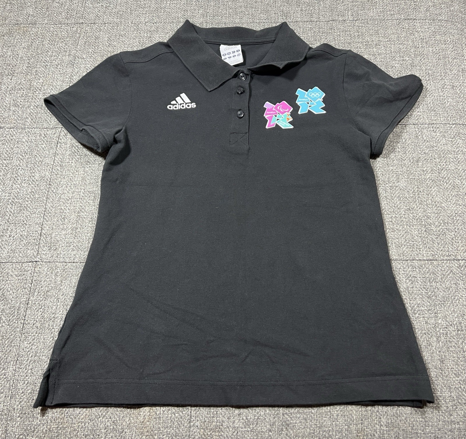 Adidas London 2012 Olympics Polo Shirt Women’s Size S Greenwich Park