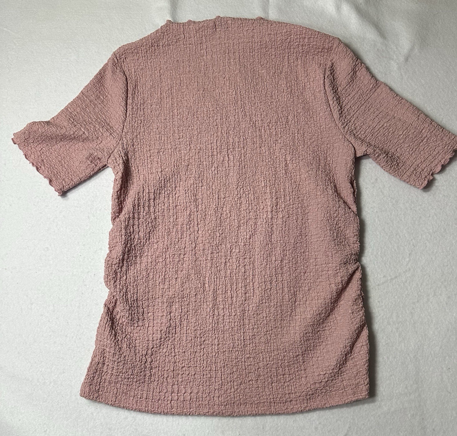 A New Day Women’s Size Large Turtle Neck Shirt Short Sleeve