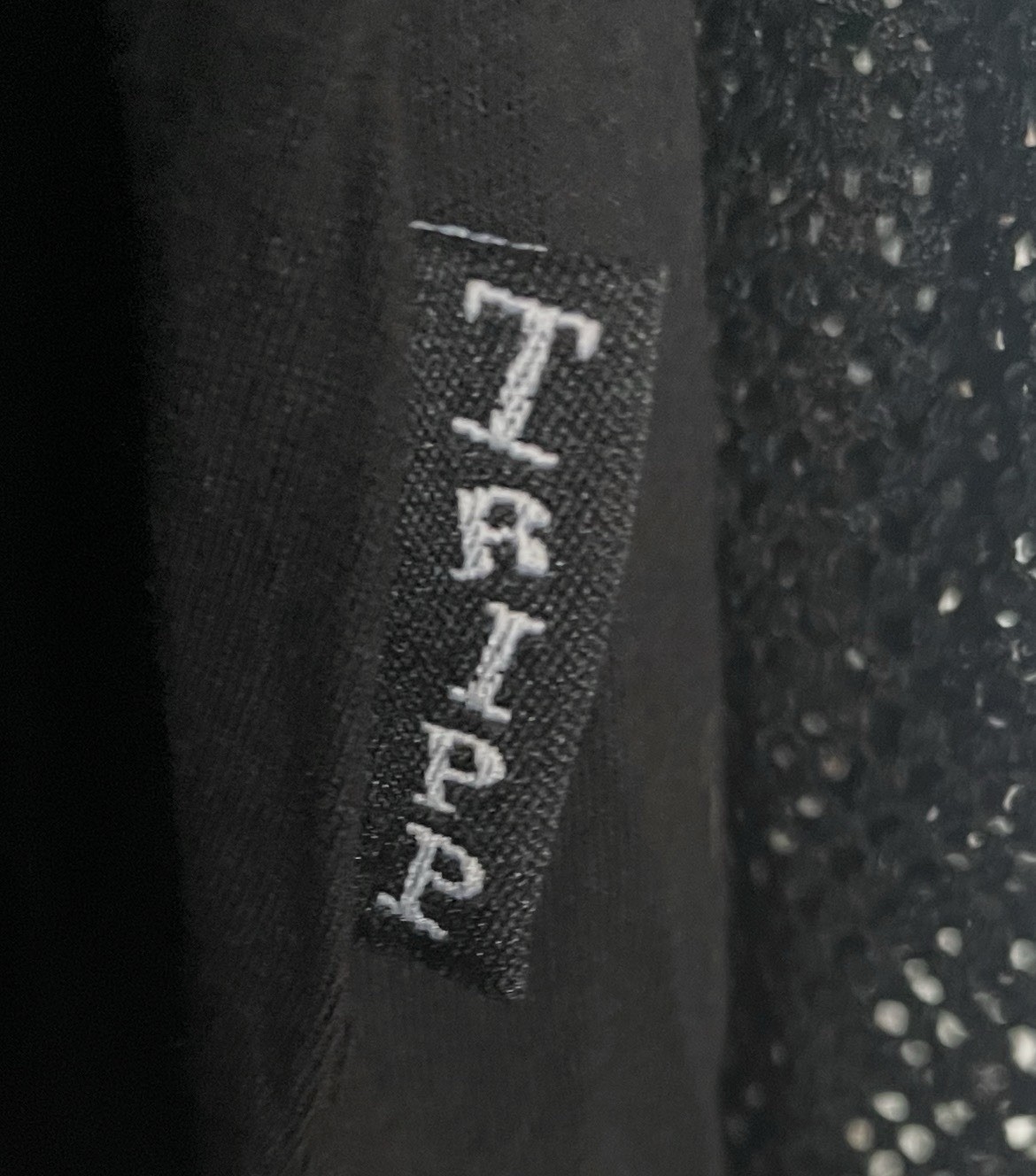 Tripp NYC Daang Goodman Black Gothic Top Size XL Punk Rock Alternative Emo NWT
