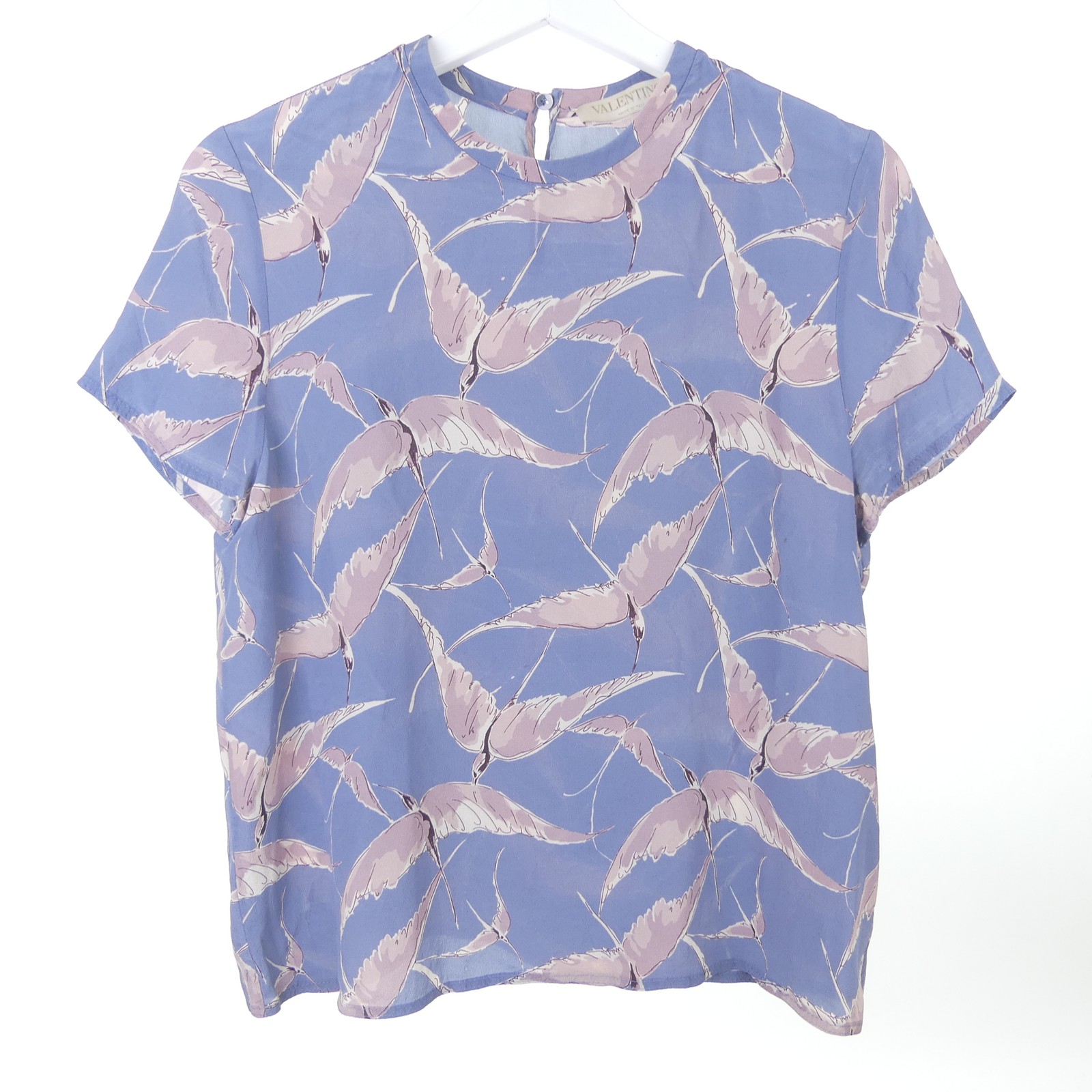 Valentino blouse shirt blouse silk size S