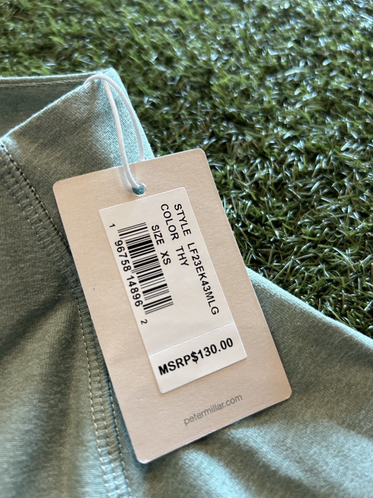 WOMEN’S NWT PETER MILLAR GOLF 1/4 ZIP PULLOVER / THY / XSMALL