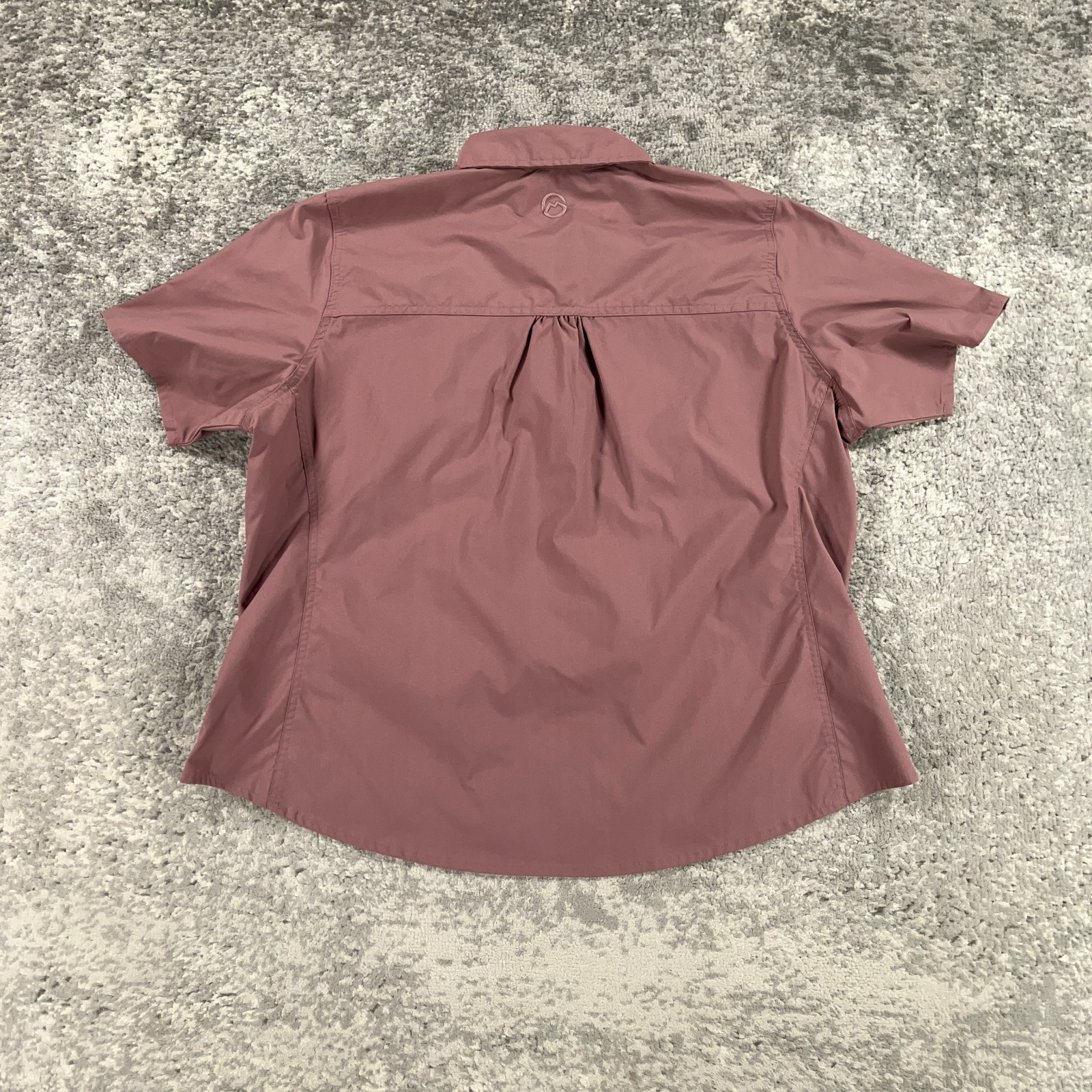 Magellan Fishing Shirt Womens XXL Pink Long Sleeve Water Repellent Short Sleeve