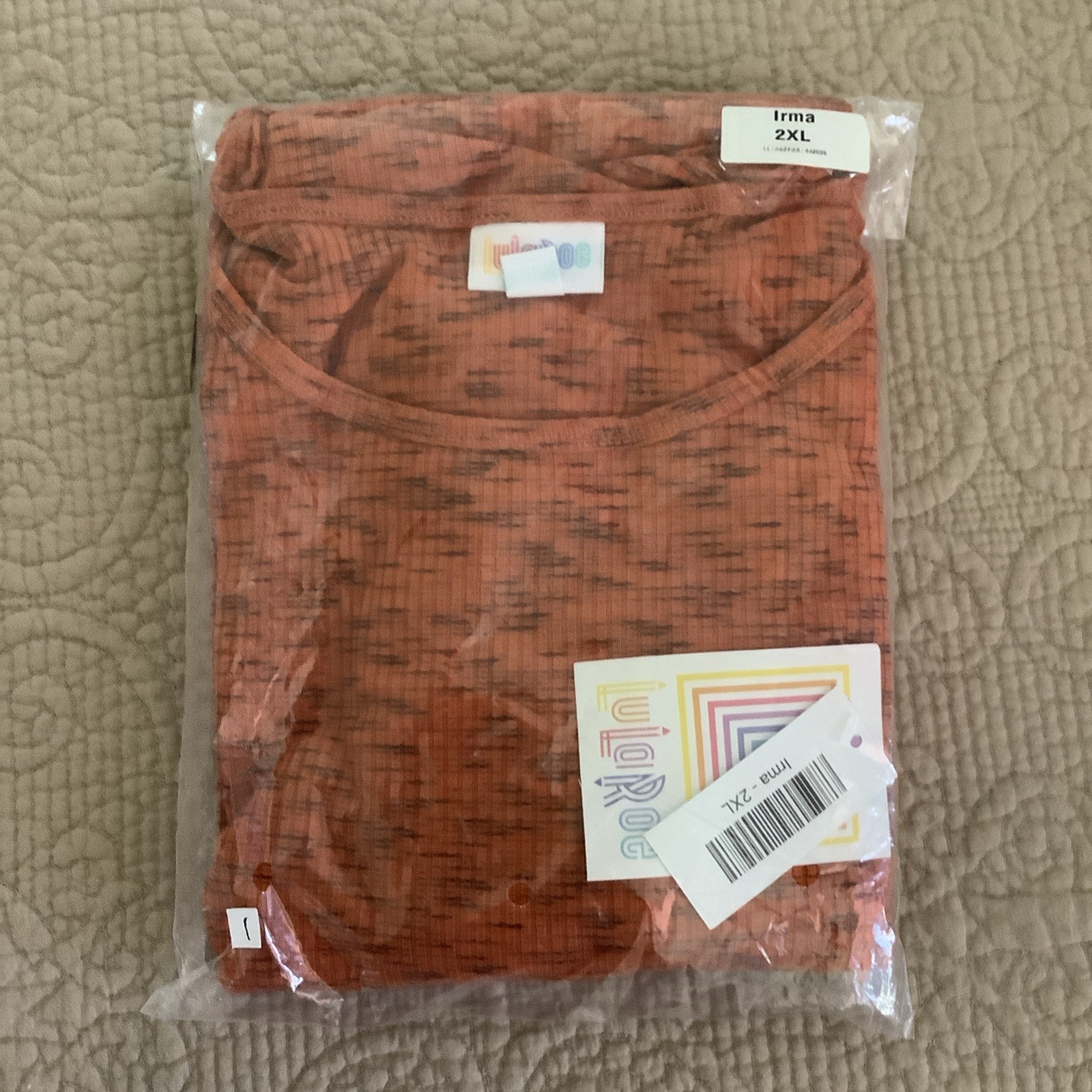 LuLaRoe Irma Top Multiple Color 2XL