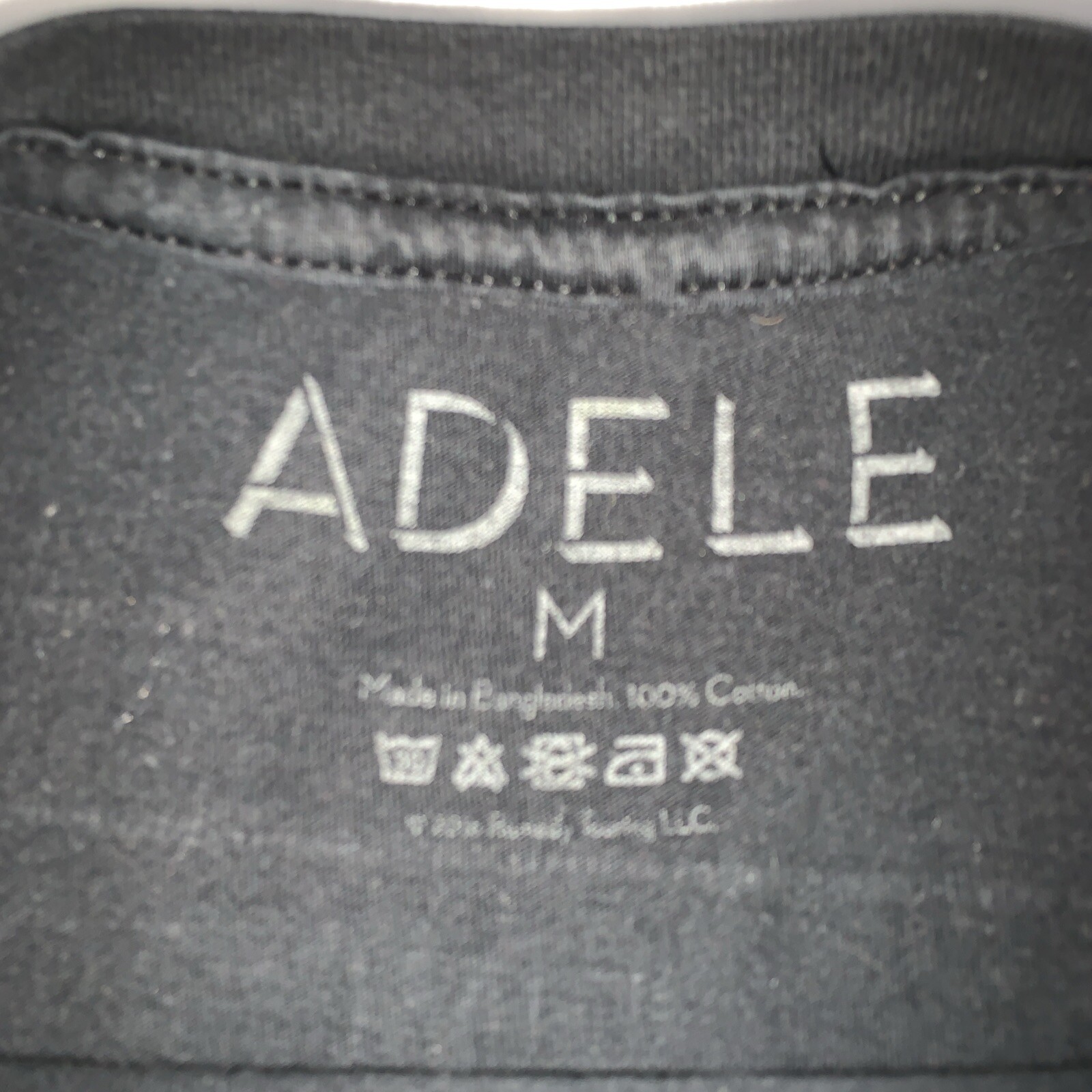 Adele Live 2016 Concert Tour T-Shirt Women’s Size Medium