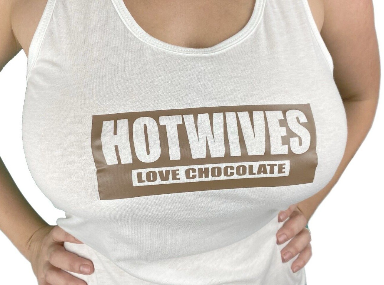 Queen of Spades Hotwife Shirt Tank Top BBC – Hotwives Love Chocolate ~ Tank Top