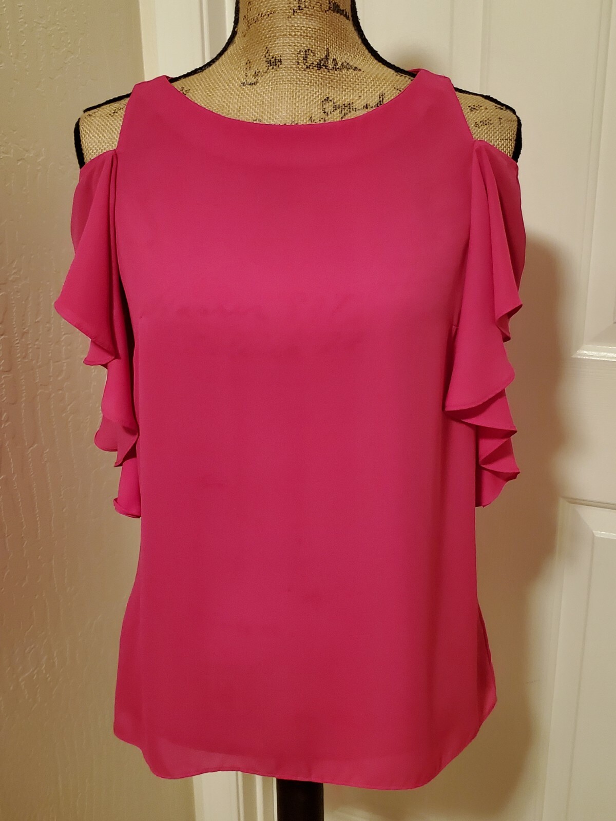 Worthington Women’s Size S Pink Short Sleeve Tunic Top