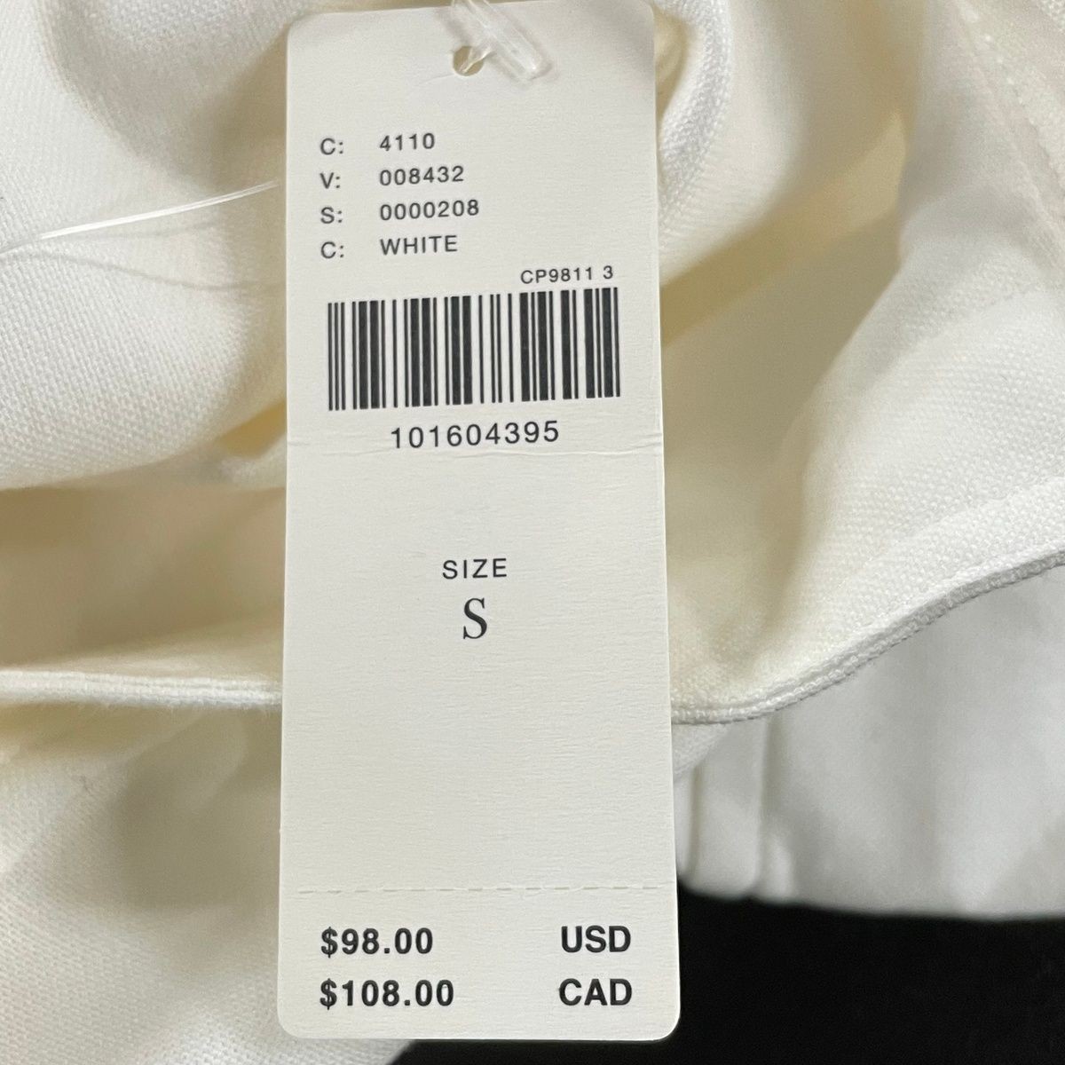MAEVE BY ANTHROPOLOGIE Mabel Boxy Oxford Shirt Women’s Size S White